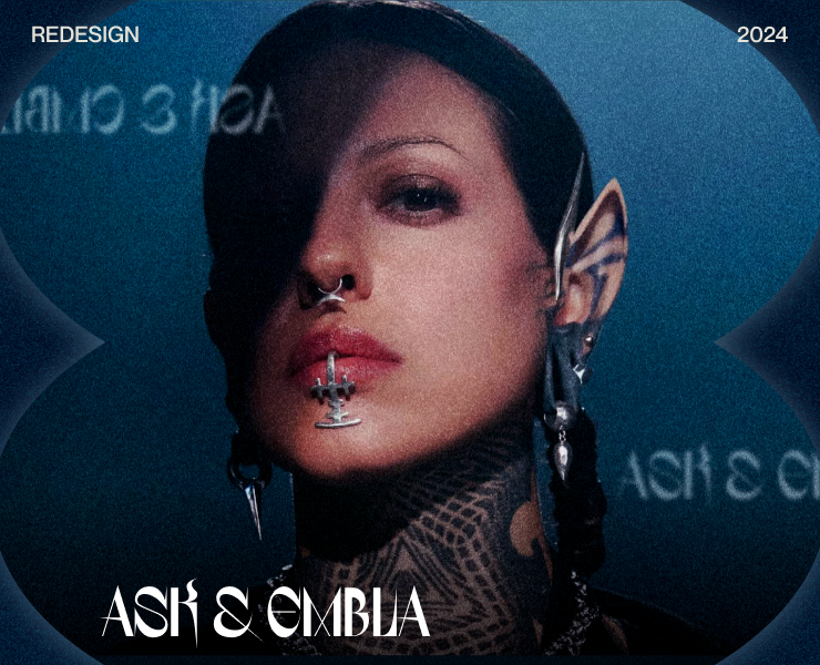 Redesign of the «Ask and Embla» website на Dprofile