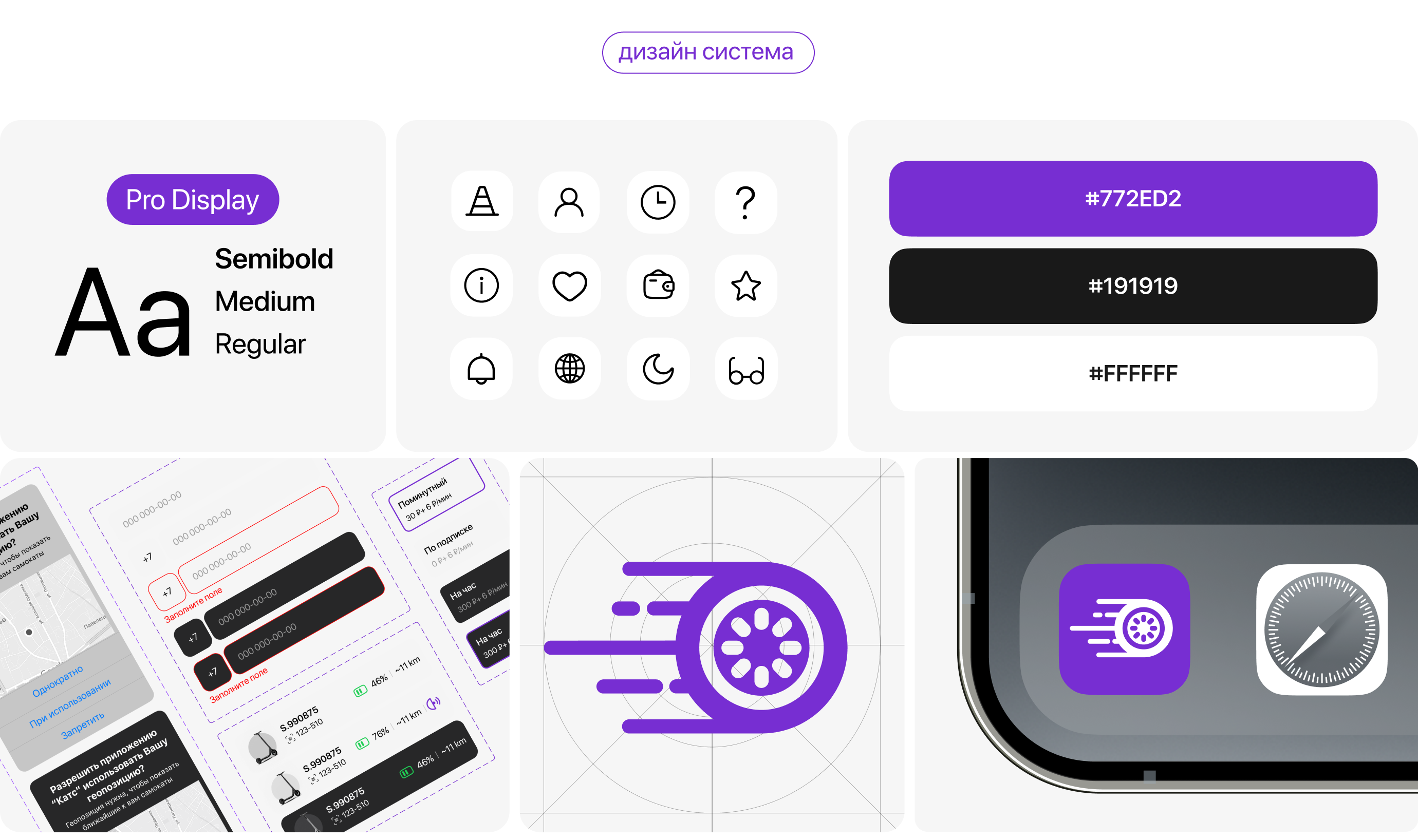 Scooter rental service «Kats» — Изображение №17 — Интерфейсы на Dprofile