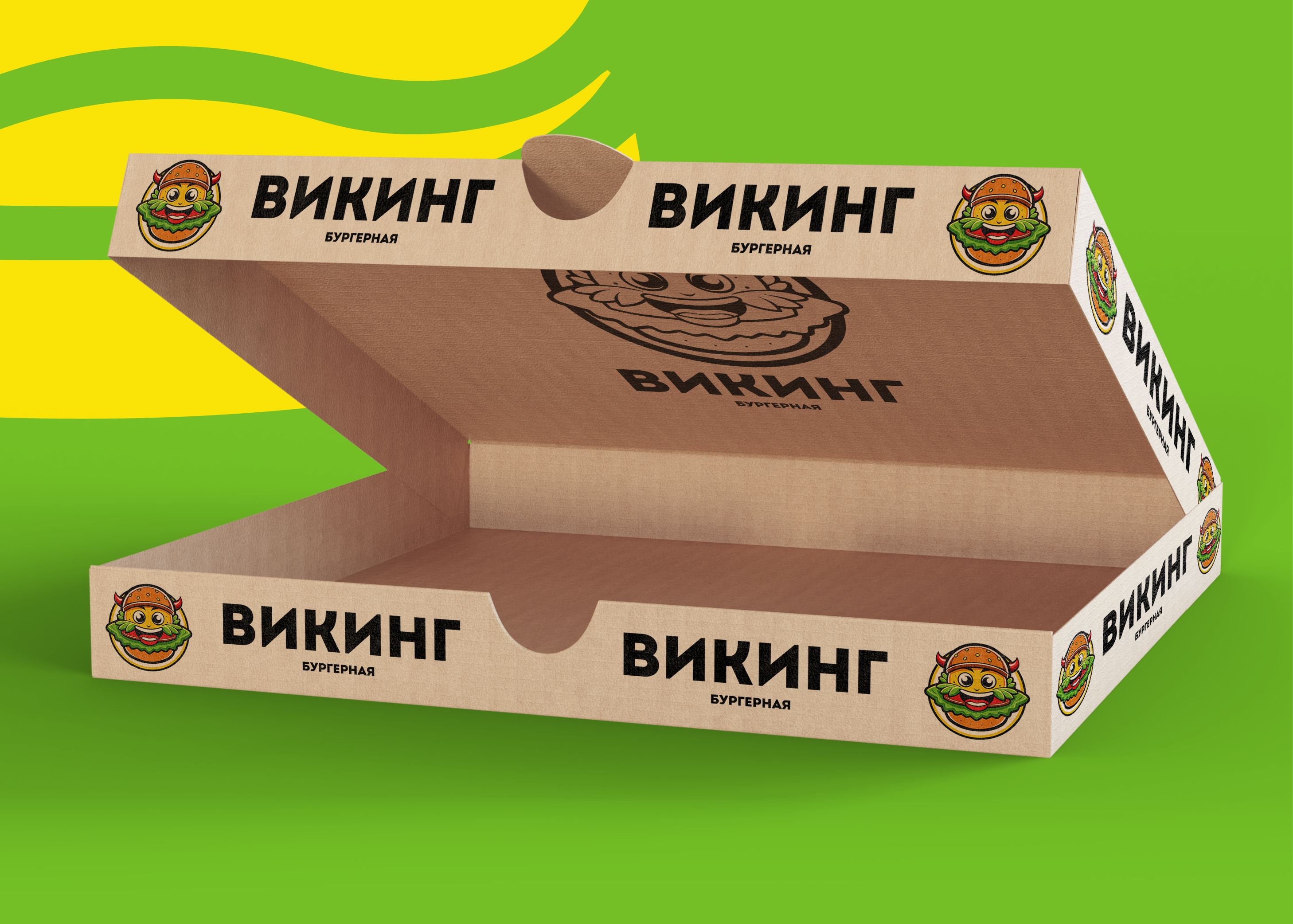 Викинг | Логотип и фирменный стиль для ресторана — Изображение №3 — Брендинг на Dprofile