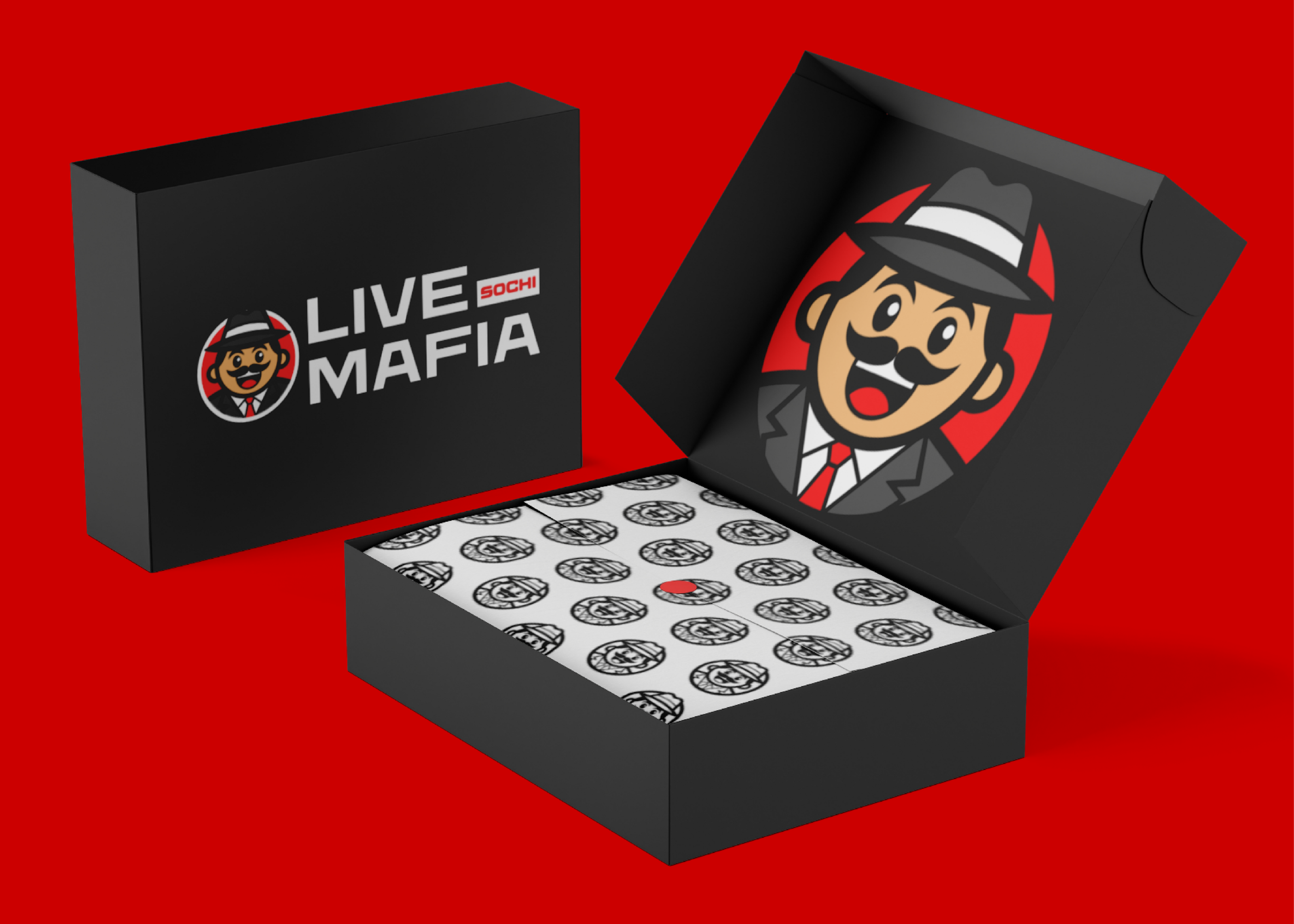 Mafia Club | Логотип | Фирстиль | Упаковка — Изображение №5 — Брендинг на Dprofile