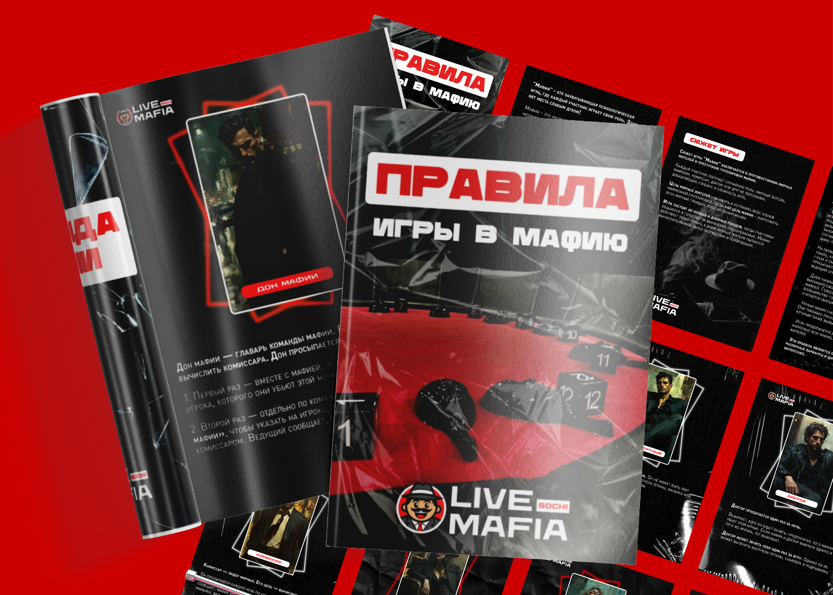 Mafia Club | Логотип | Фирстиль | Упаковка — Изображение №6 — Брендинг на Dprofile