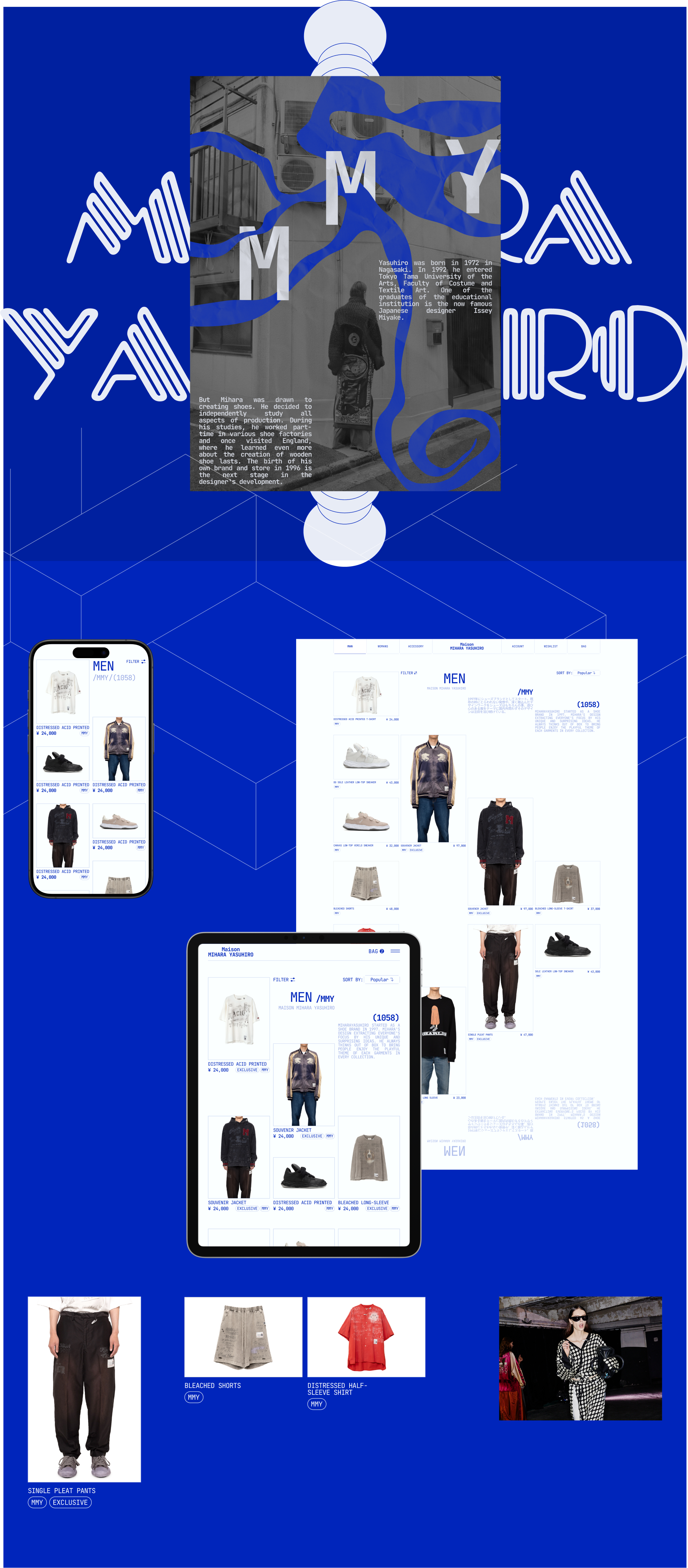 Maison Mihara Yasuhiro/ Redesign of e-commerce — Изображение №3 — Интерфейсы на Dprofile