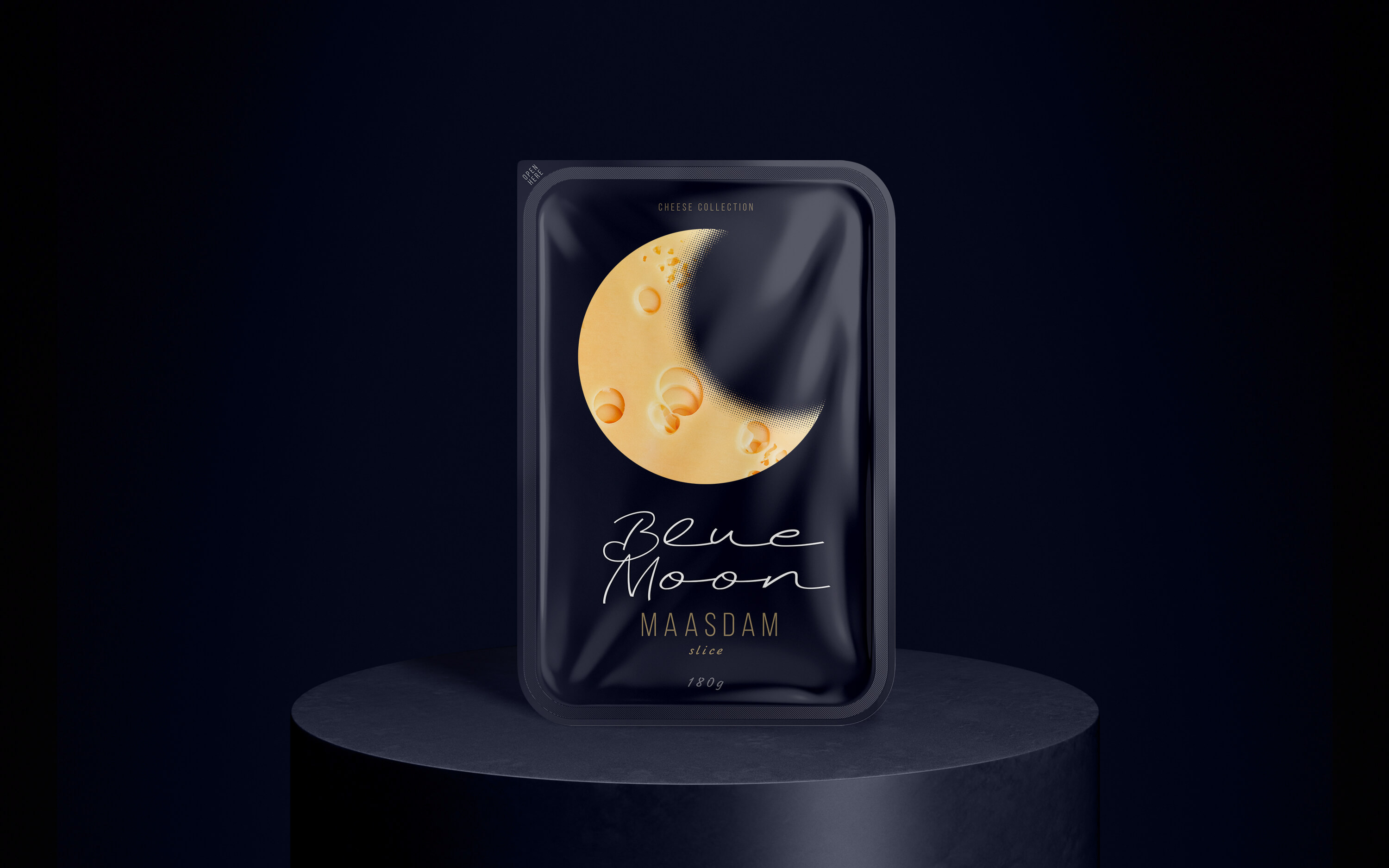 Blue Moon C H E E S E — Изображение №2 — Брендинг, Графика на Dprofile