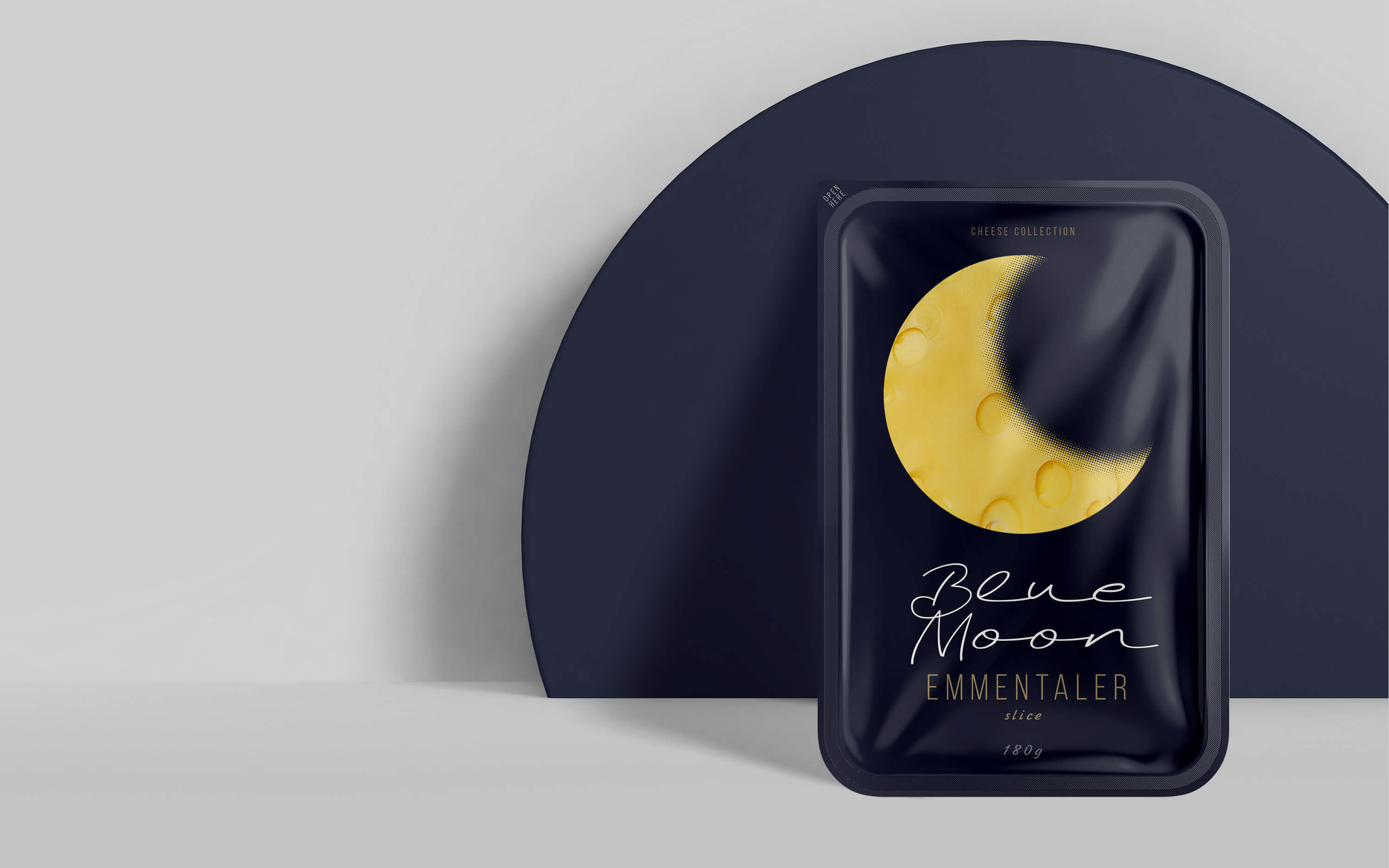 Blue Moon C H E E S E — Изображение №5 — Брендинг, Графика на Dprofile