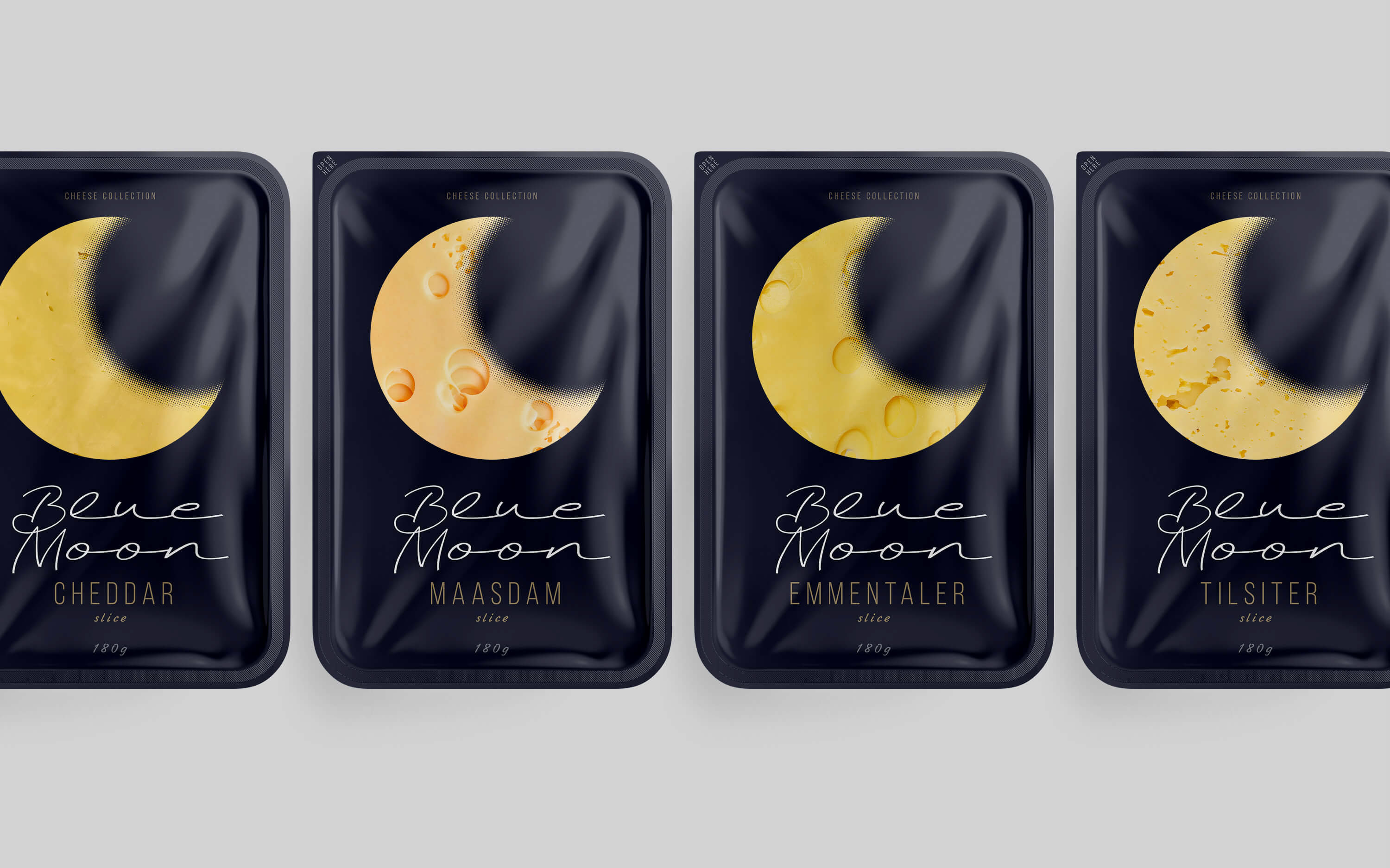 Blue Moon C H E E S E — Изображение №8 — Брендинг, Графика на Dprofile
