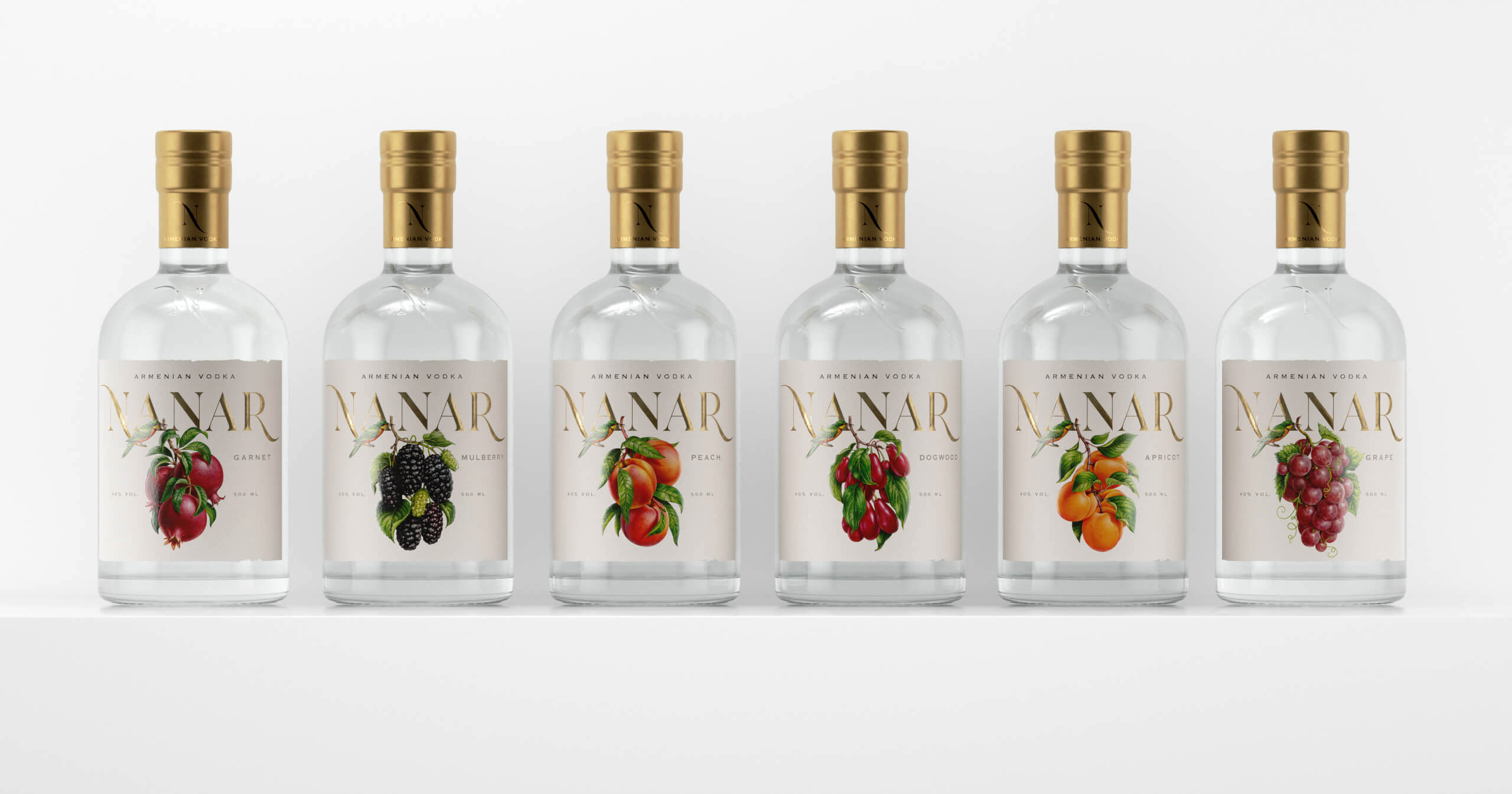 N A N A R fruit vodka — Изображение №7 — Брендинг, Иллюстрация на Dprofile