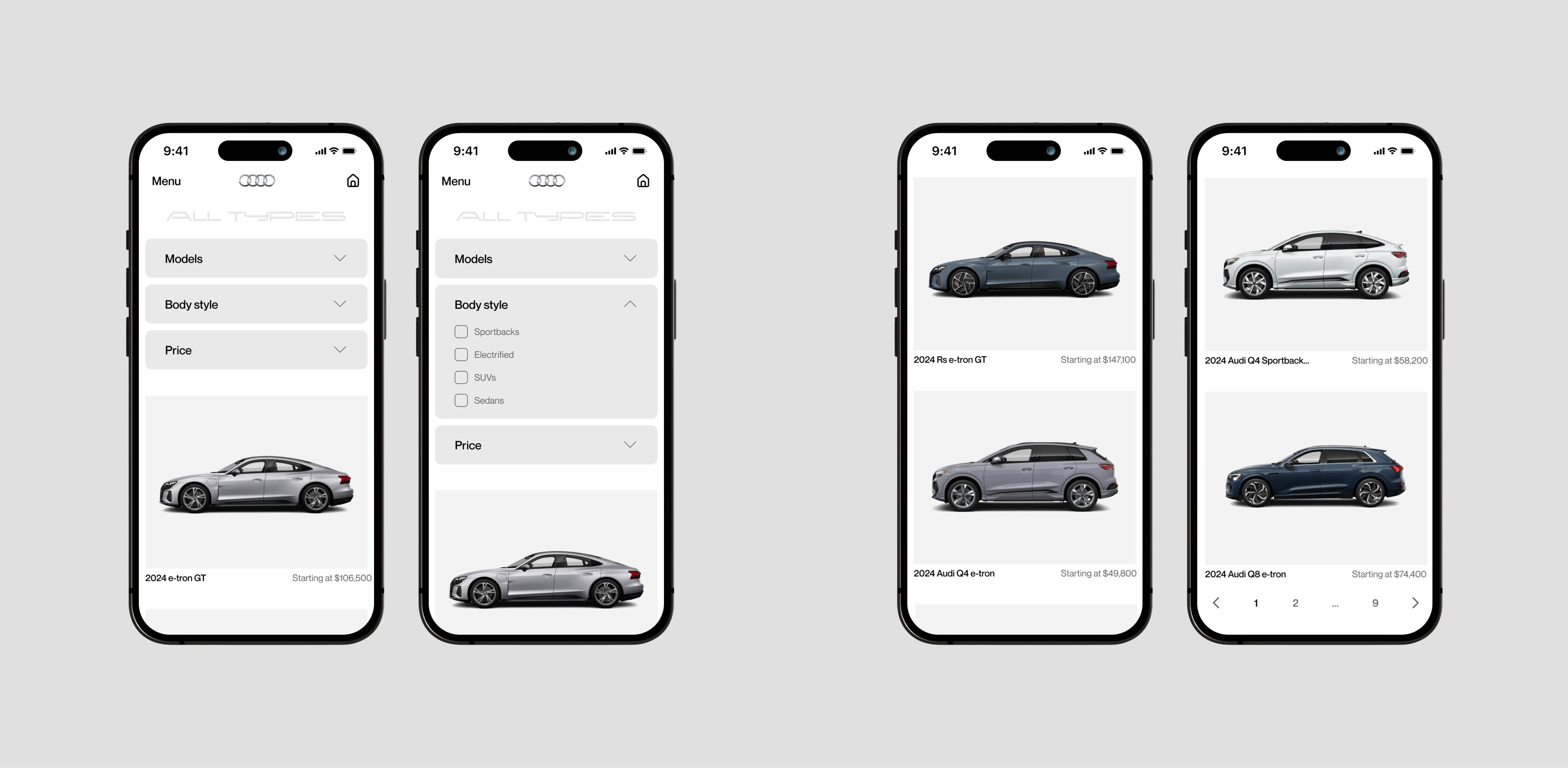 Audi | Corporate website redesign — Изображение №12 — Интерфейсы, Графика на Dprofile