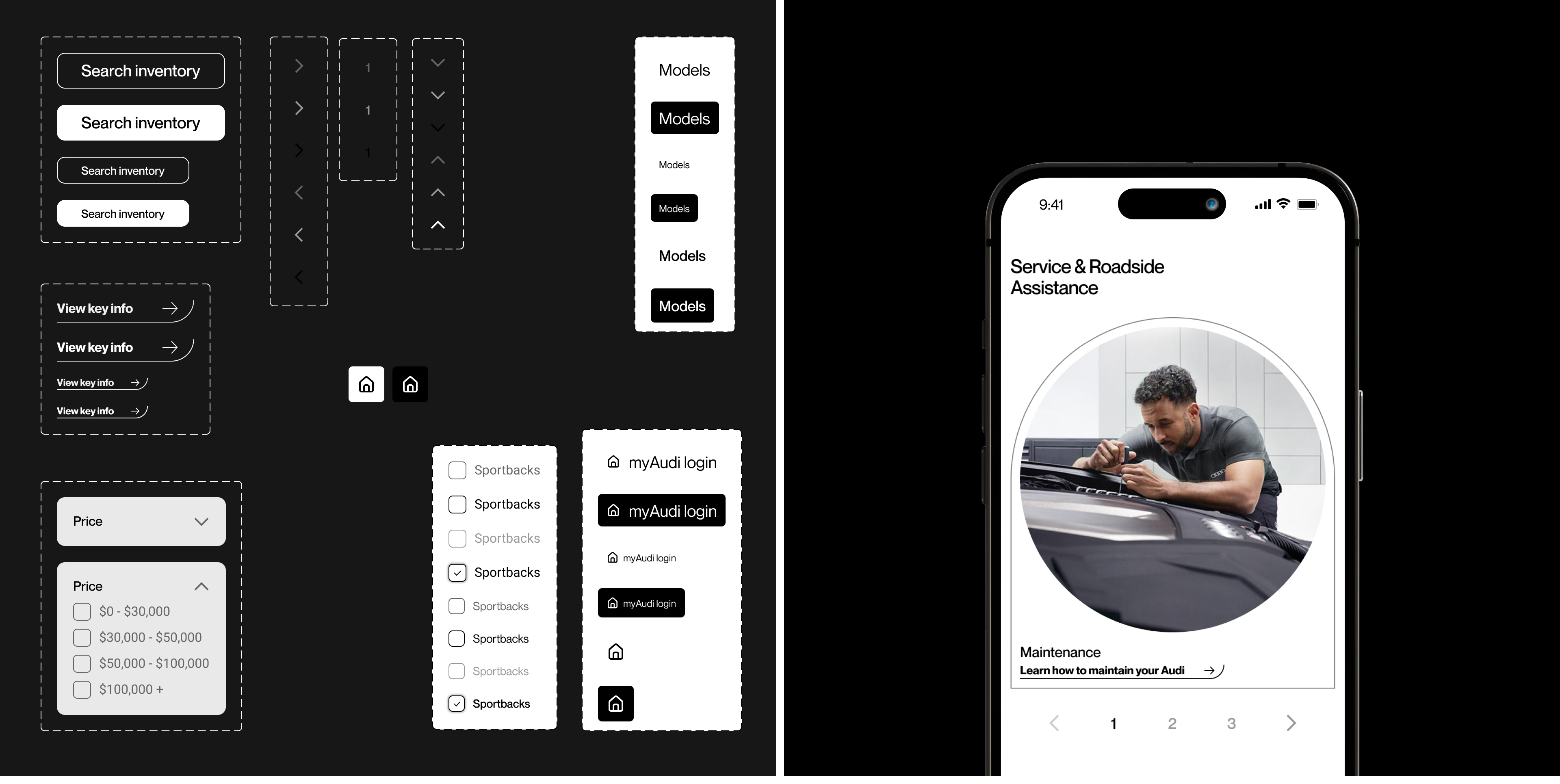 Audi | Corporate website redesign — Изображение №13 — Интерфейсы, Графика на Dprofile