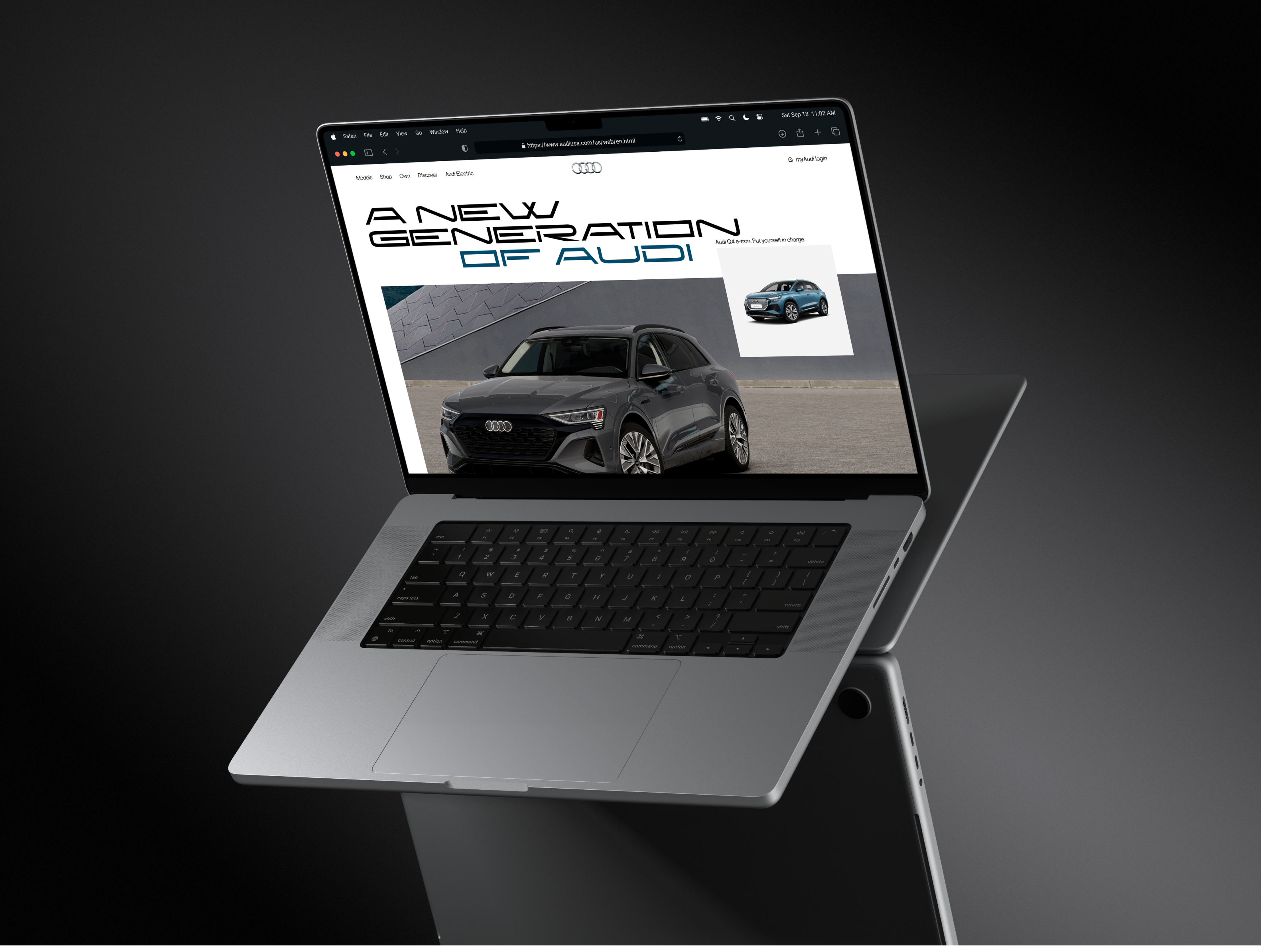 Audi | Corporate website redesign — Изображение №6 — Интерфейсы, Графика на Dprofile