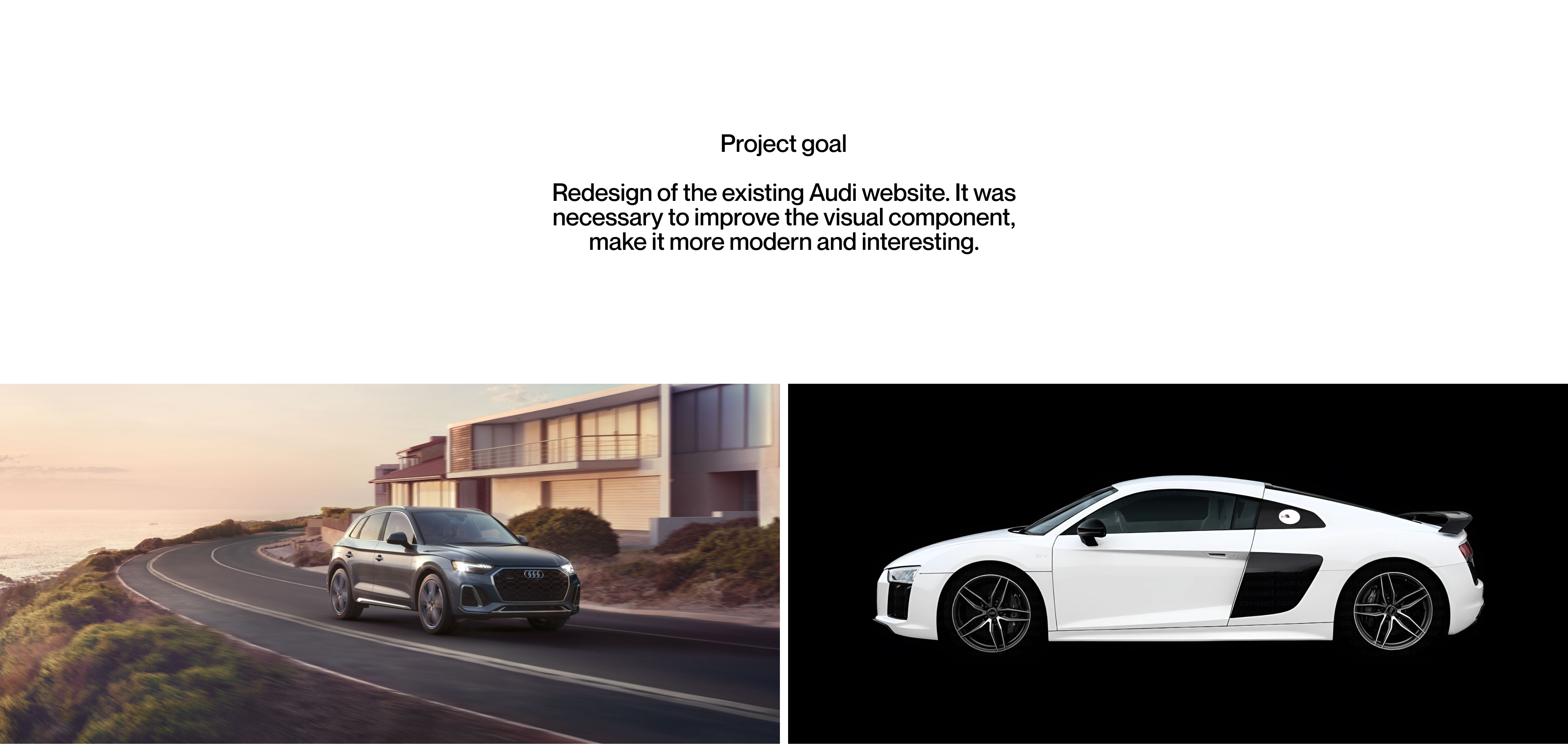 Audi | Corporate website redesign — Изображение №3 — Интерфейсы, Графика на Dprofile