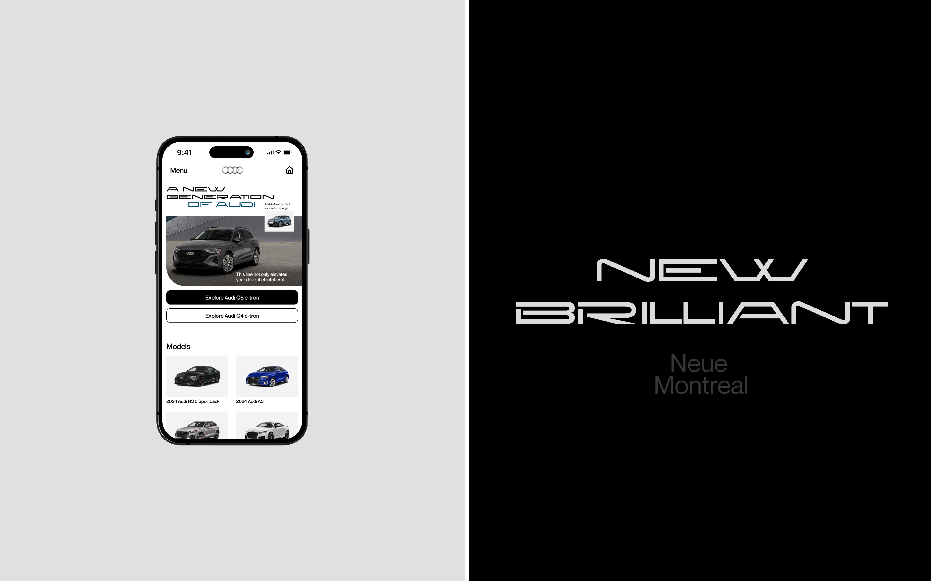 Audi | Corporate website redesign — Изображение №5 — Интерфейсы, Графика на Dprofile