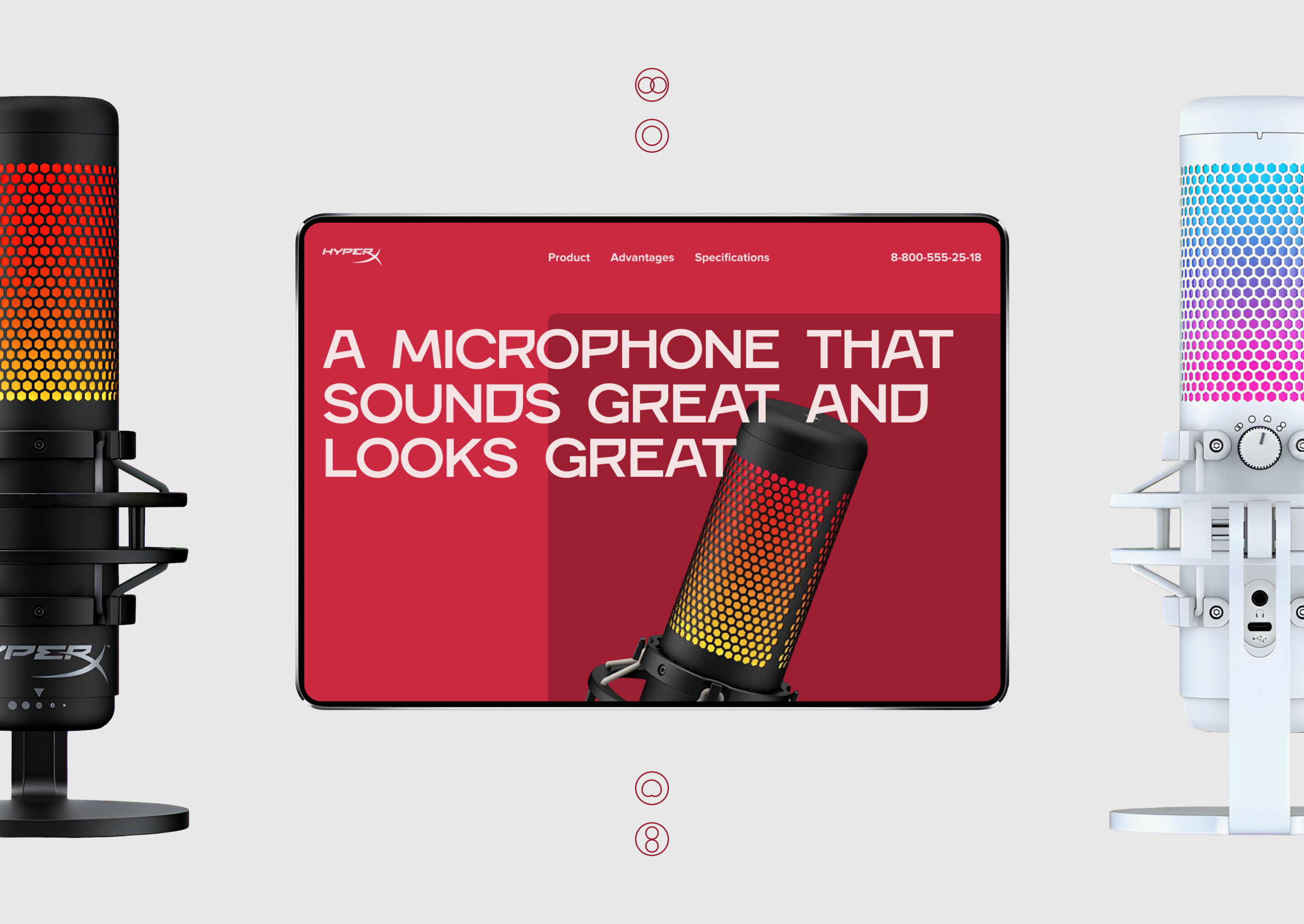 HyperX | Landing Page — Изображение №5 — Интерфейсы, Графика на Dprofile