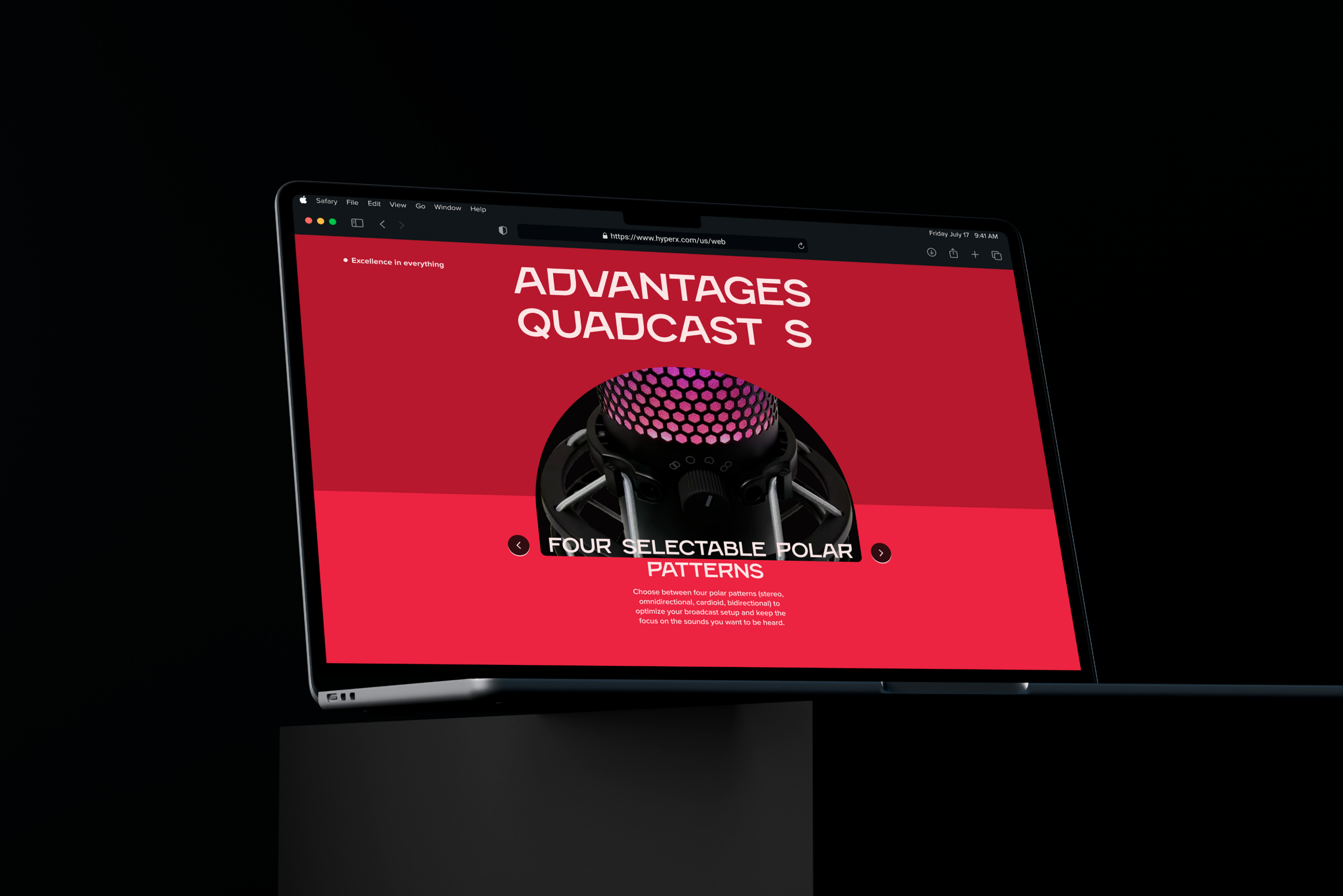 HyperX | Landing Page — Изображение №3 — Интерфейсы, Графика на Dprofile