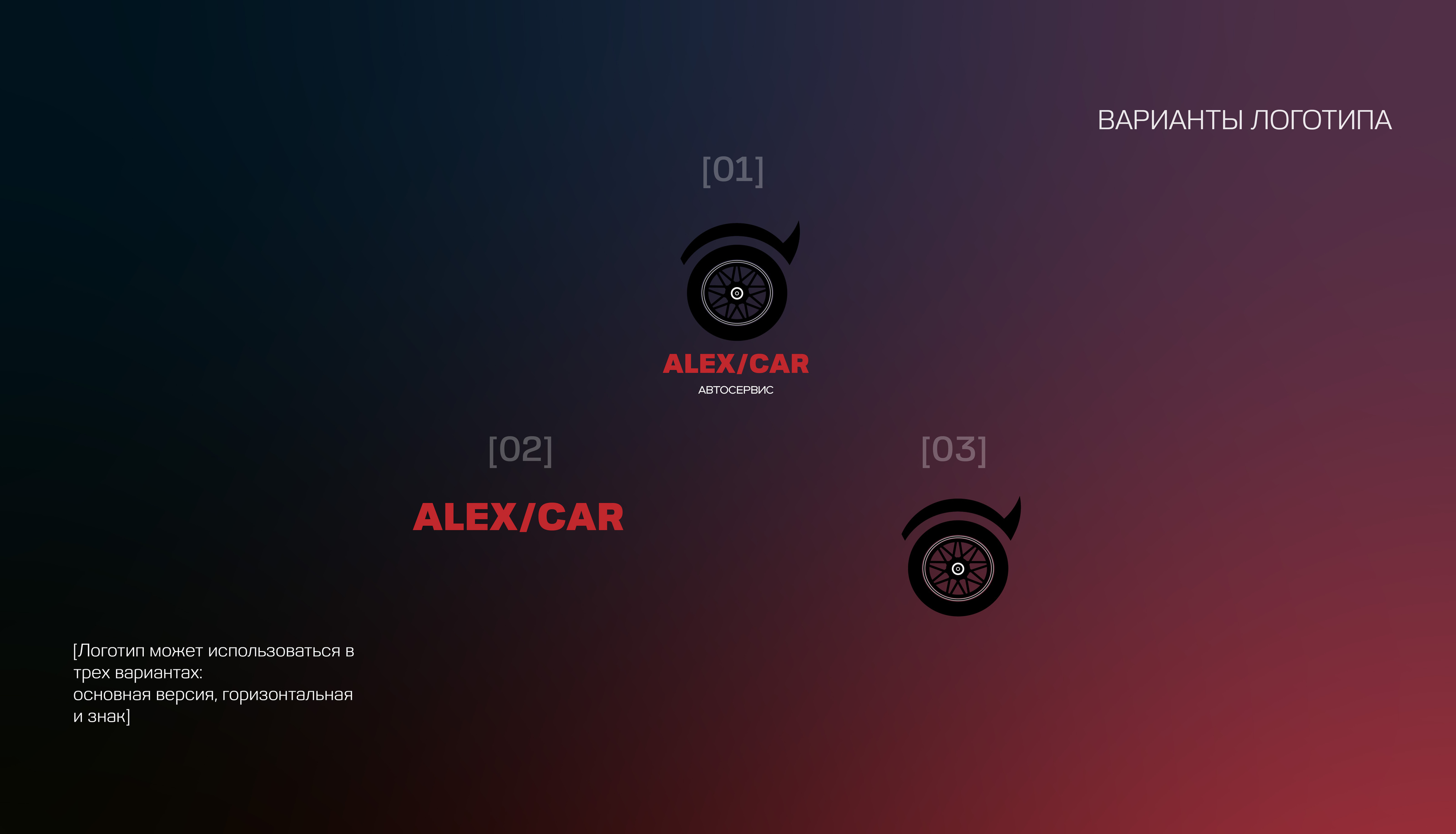 Автосервис ALEX/CAR — Изображение №12 — Брендинг на Dprofile