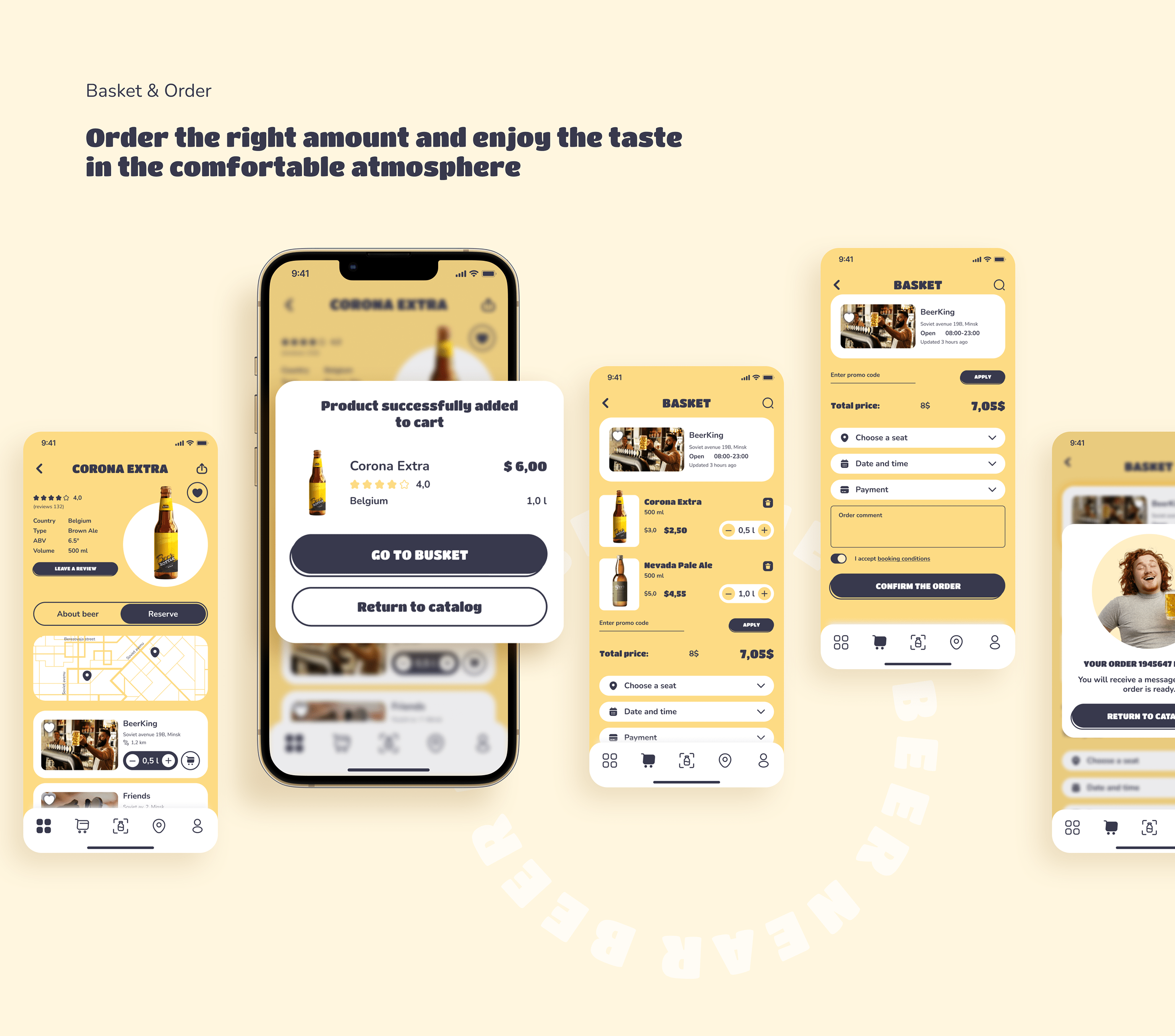 Mobile app "BEER NEAR" — Изображение №12 — Интерфейсы на Dprofile