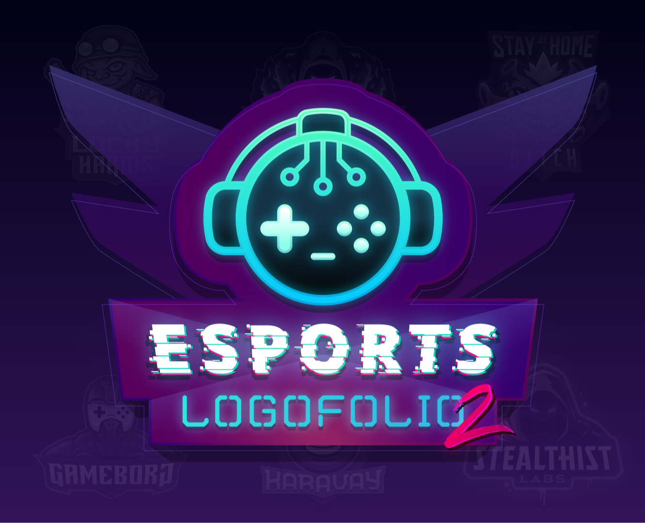 Esports Logofolio 2 — Брендинг, Иллюстрация на Dprofile