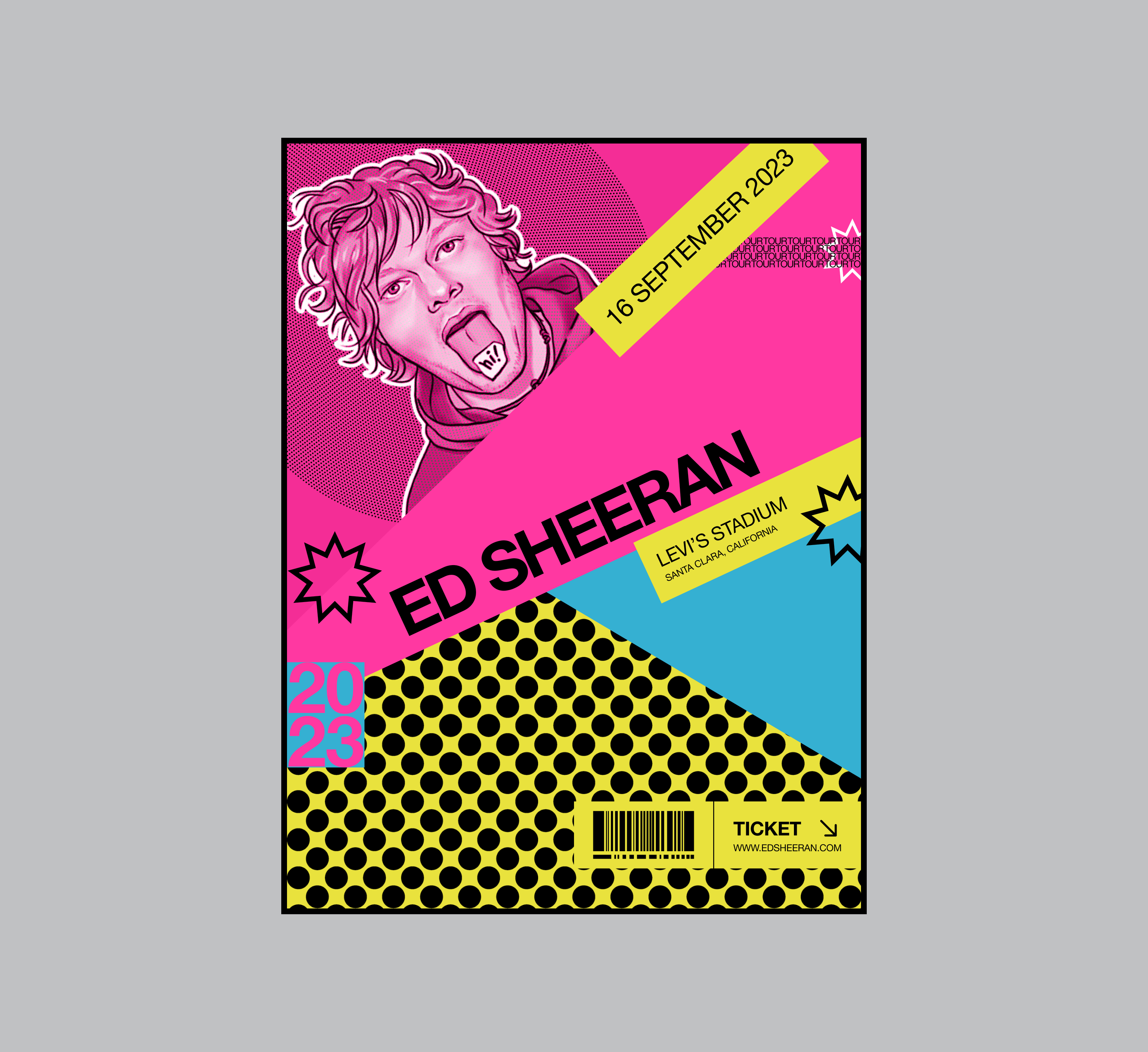 Posters collection Ed Sheeran — Изображение №7 — Графика, Маркетинг на Dprofile