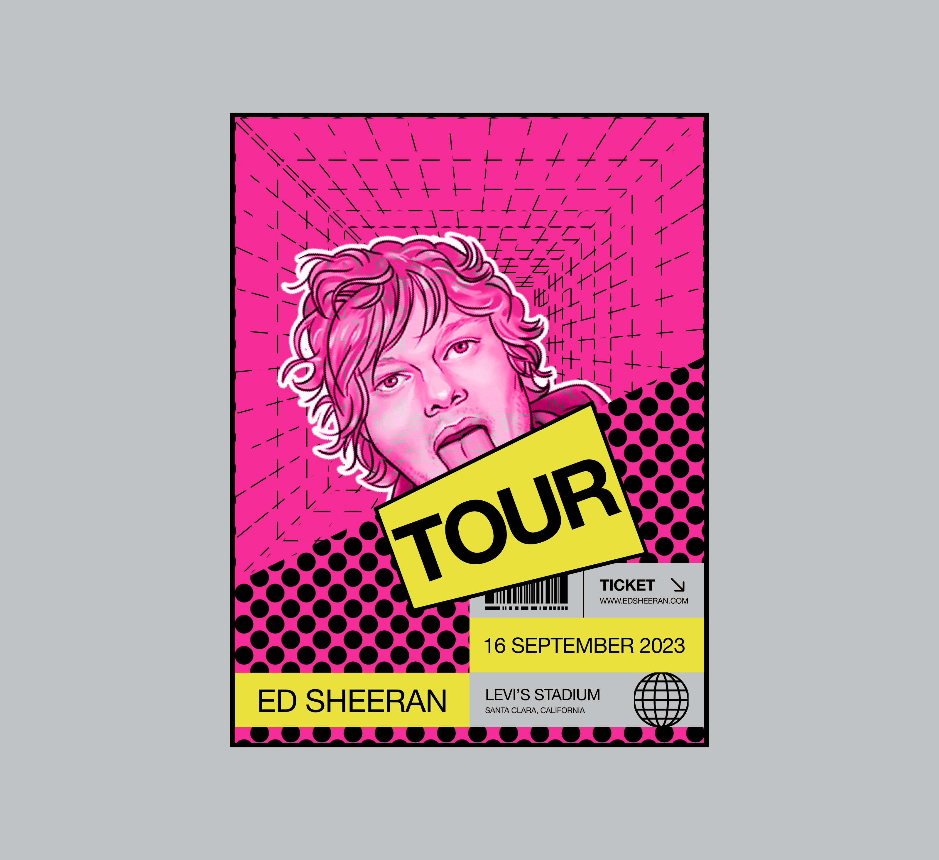 Posters collection Ed Sheeran — Изображение №5 — Графика, Маркетинг на Dprofile