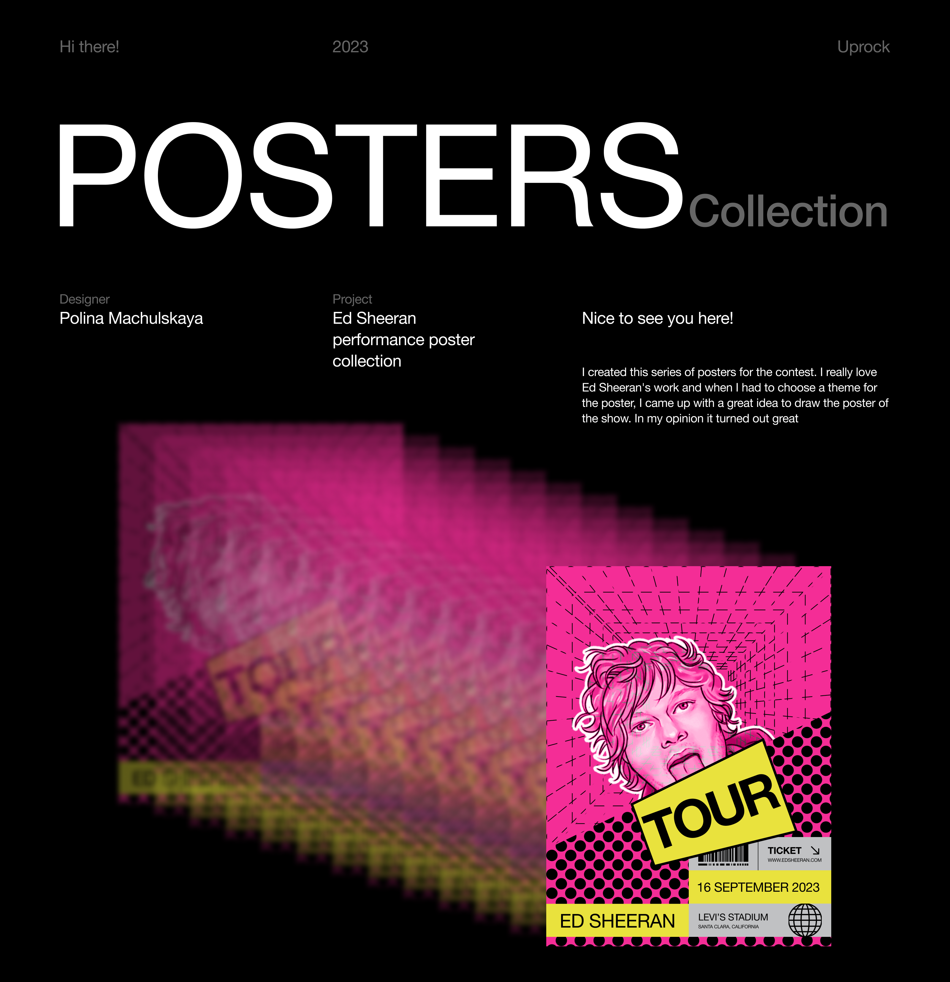 Posters collection Ed Sheeran — Изображение №1 — Графика, Маркетинг на Dprofile