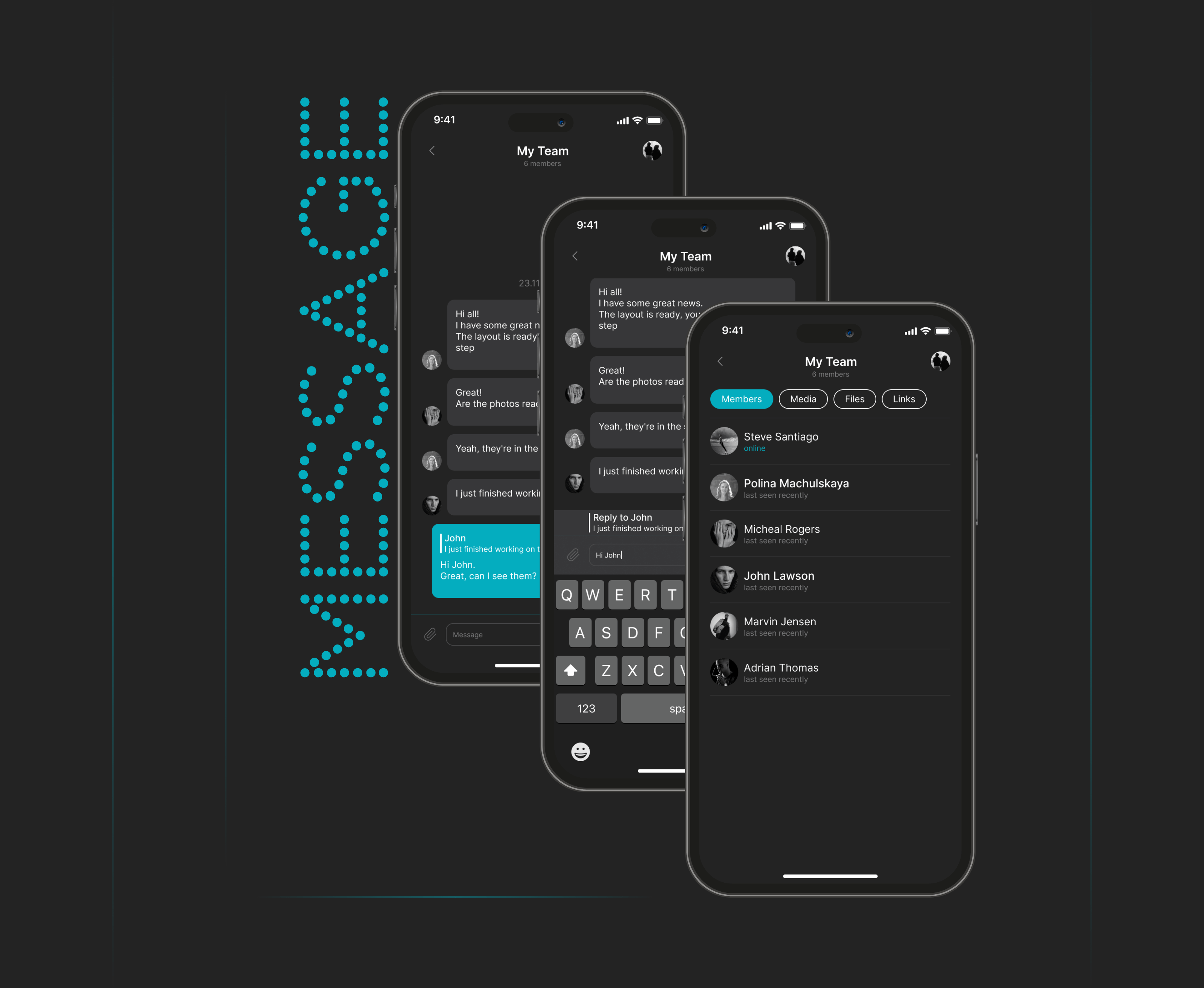 MY TEAM - mobile app — Изображение №16 — Интерфейсы на Dprofile