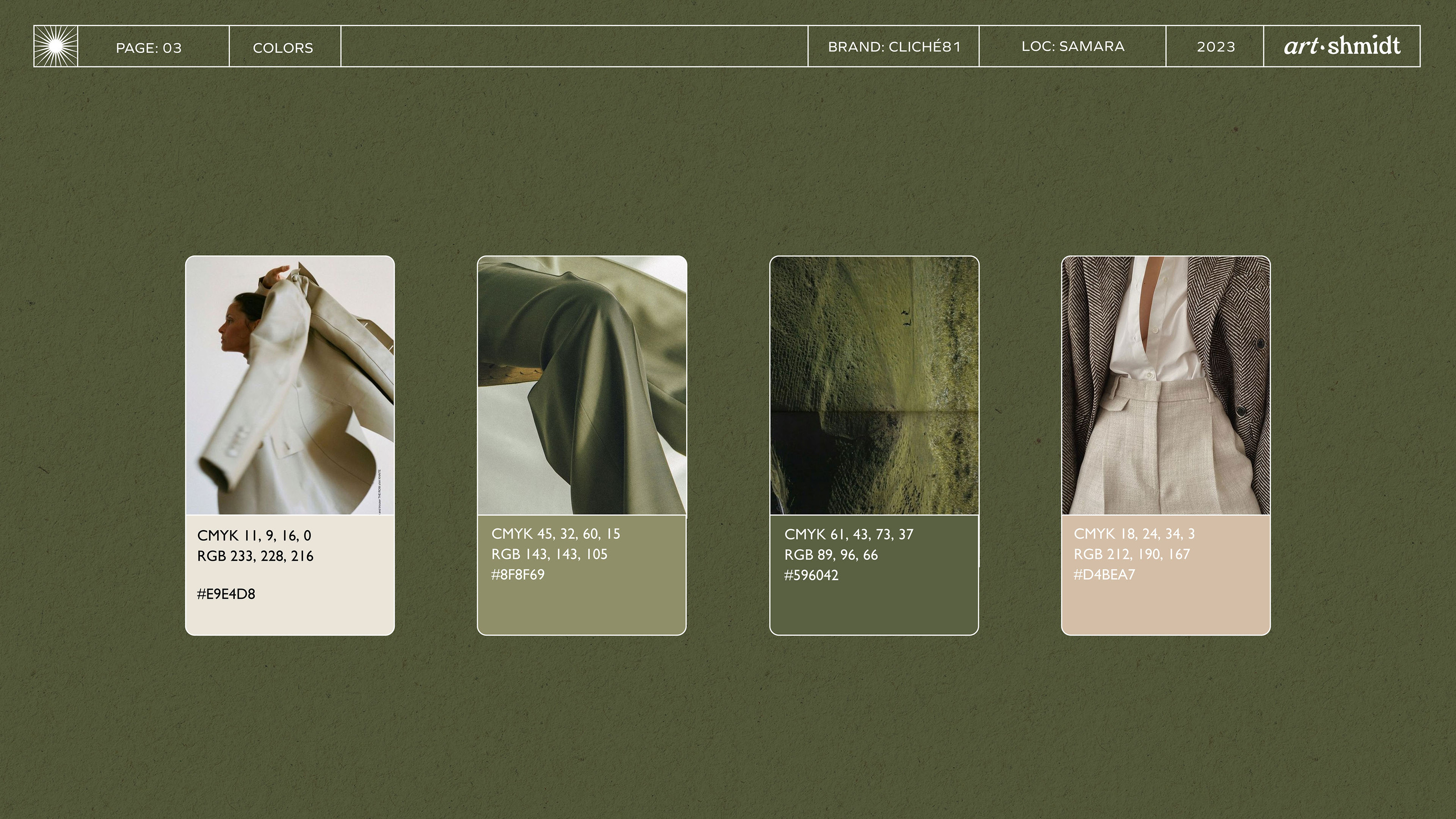 BRAND IDENTITY for CLICHE`81 — Изображение №3 — Брендинг на Dprofile