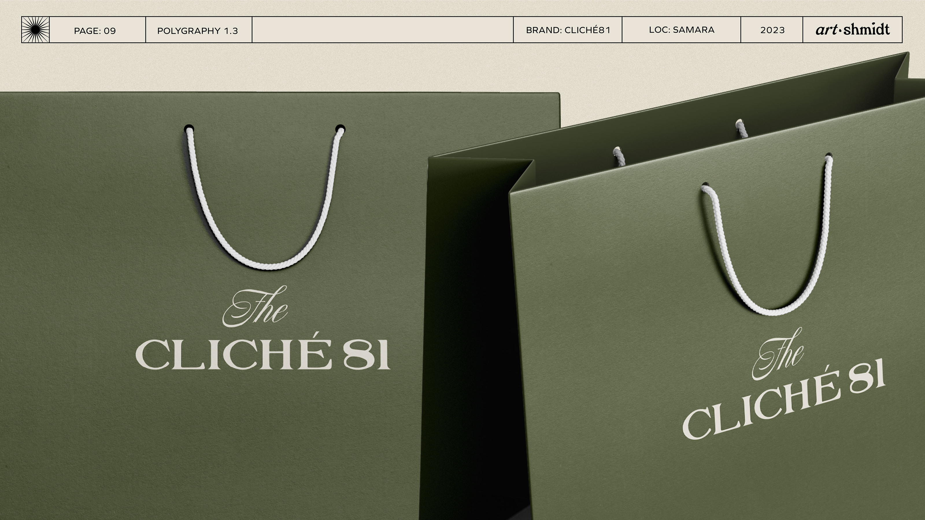 BRAND IDENTITY for CLICHE`81 — Изображение №10 — Брендинг на Dprofile