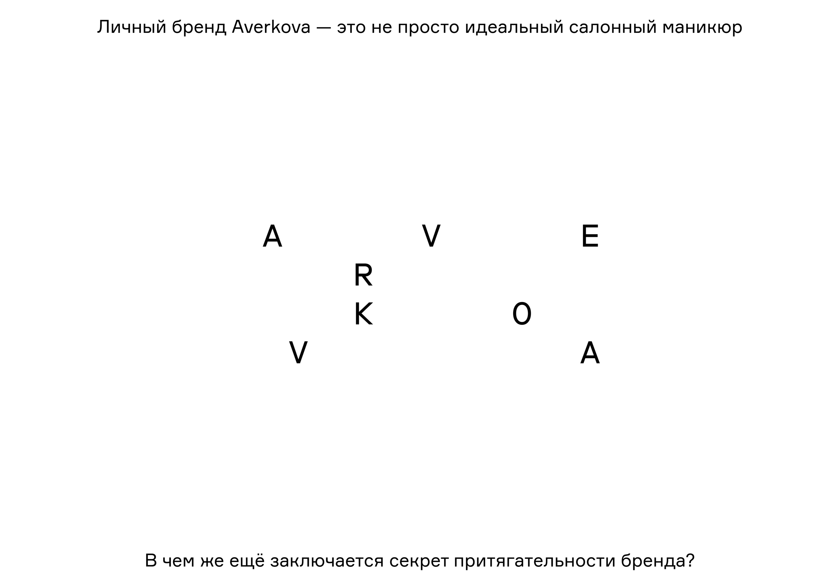 Averkova nails identity — Изображение №1 — Брендинг на Dprofile