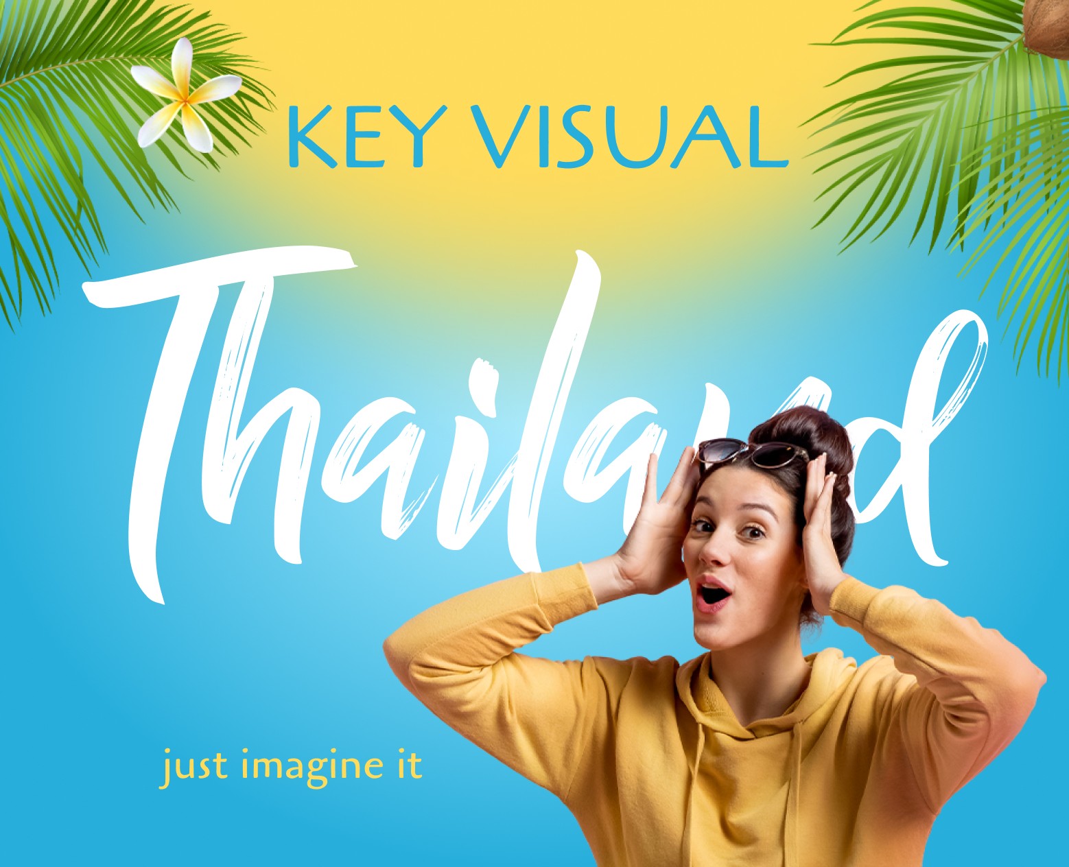 Key Visual Thailand travel — Графика, Маркетинг на Dprofile