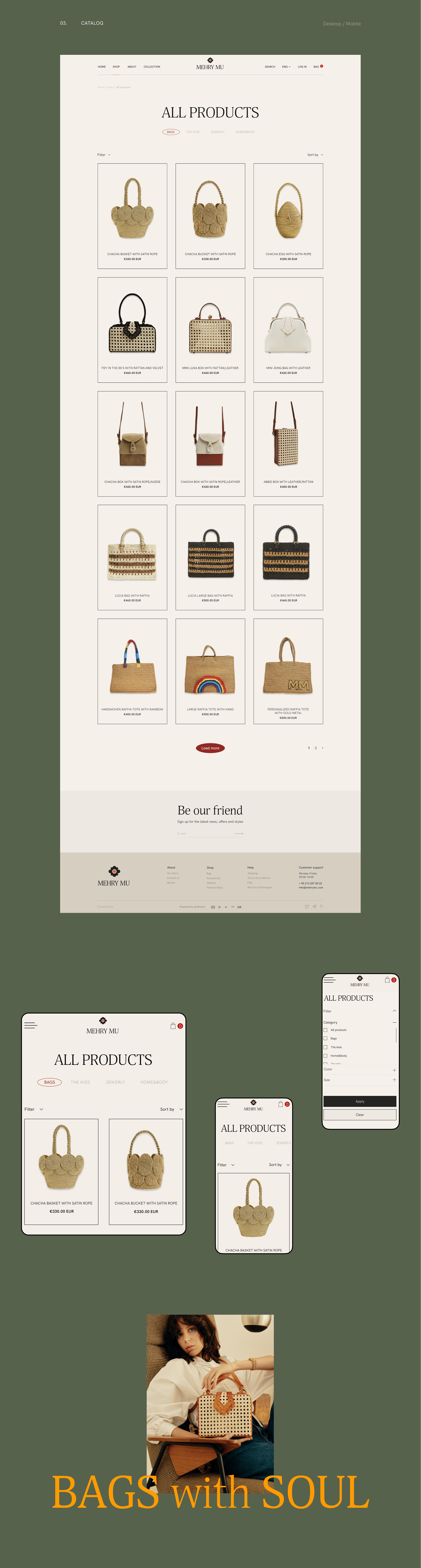 Mehry Mu — website redesign — Изображение №4 — Интерфейсы на Dprofile