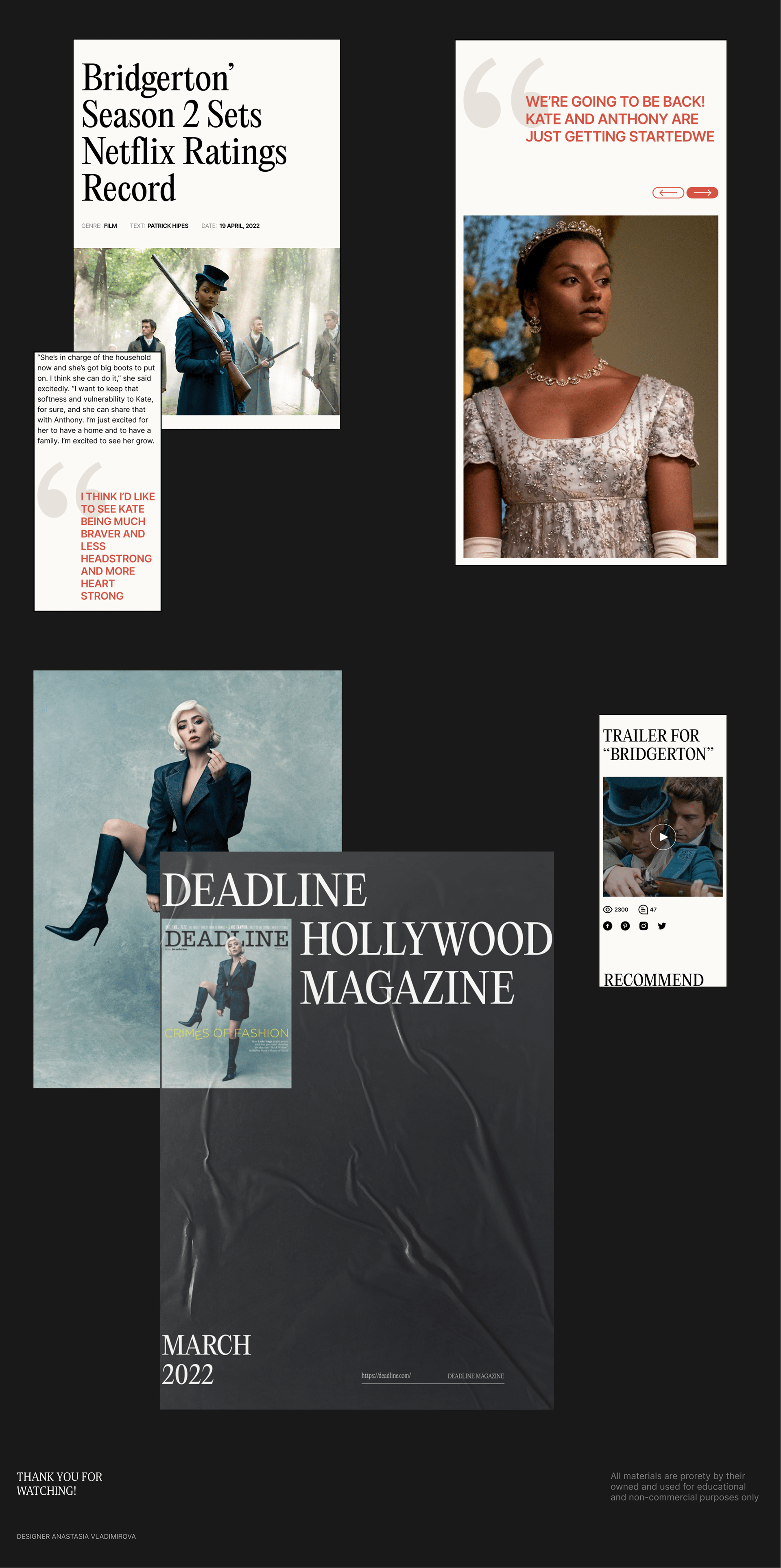 Deadline magazine | Redesign concept — Изображение №6 — Интерфейсы на Dprofile