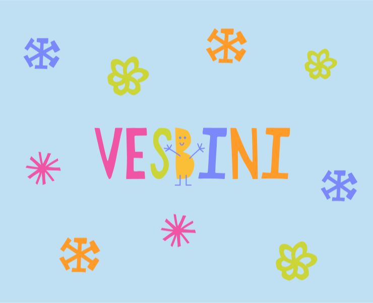 Айдентика для магазина детской одежды "VESBINI" на Dprofile