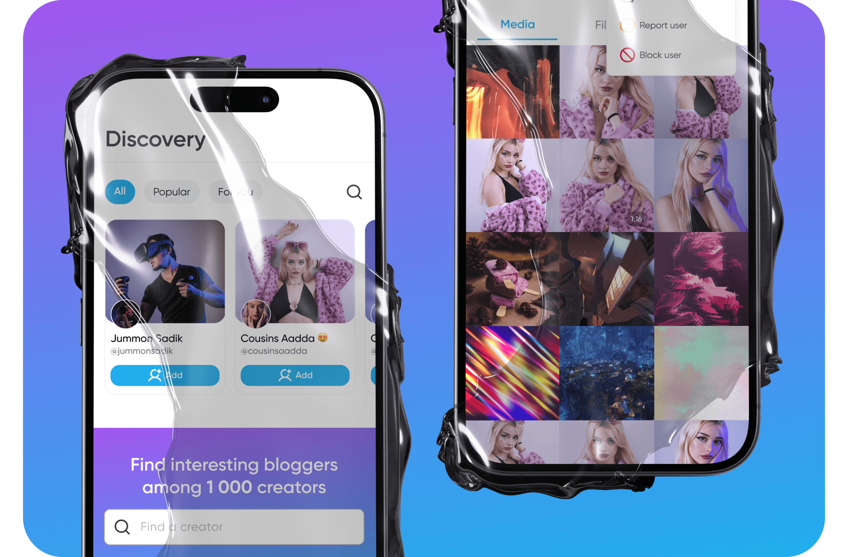 Upsenger — Blogger messenger — Изображение №4 — Интерфейсы, Брендинг на Dprofile