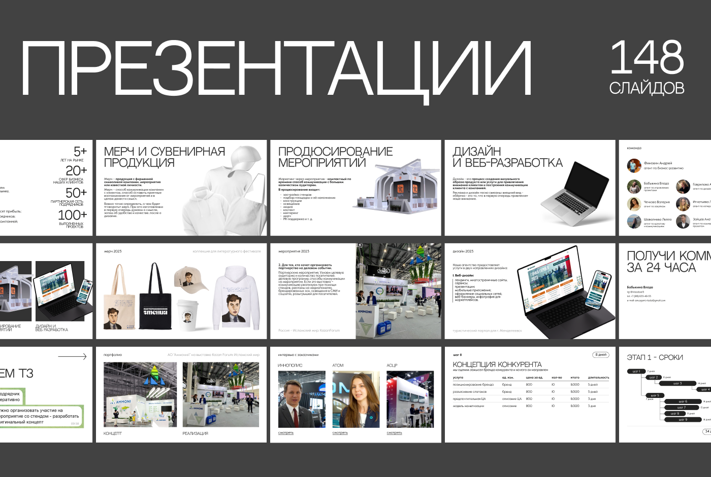 Агентство маркетинга — Изображение №12 — Интерфейсы на Dprofile