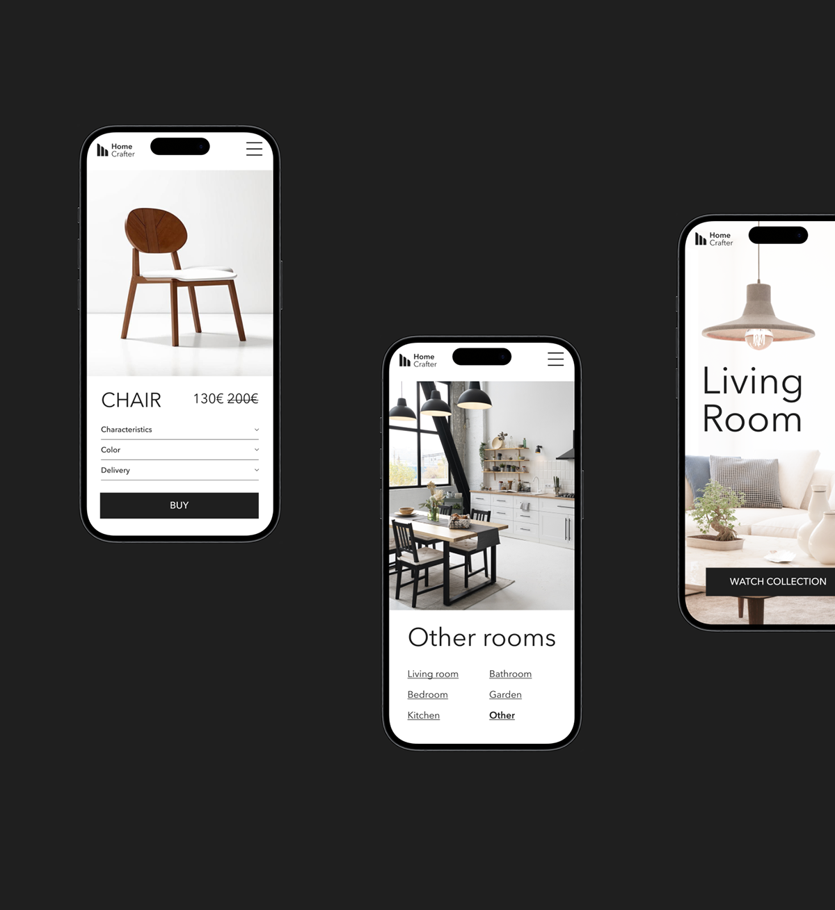 Furniture shop — Изображение №8 — Интерфейсы на Dprofile