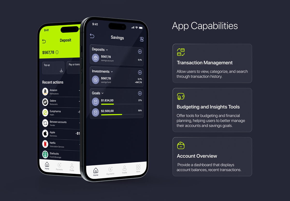 Sfera - fintech app — Изображение №13 — Интерфейсы на Dprofile