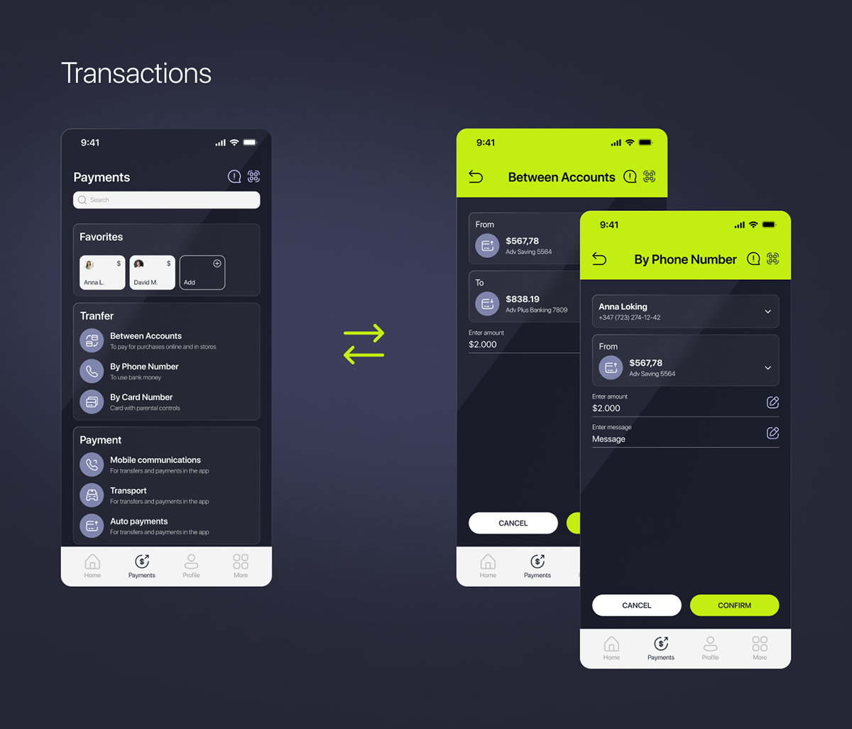 Sfera - fintech app — Изображение №14 — Интерфейсы на Dprofile