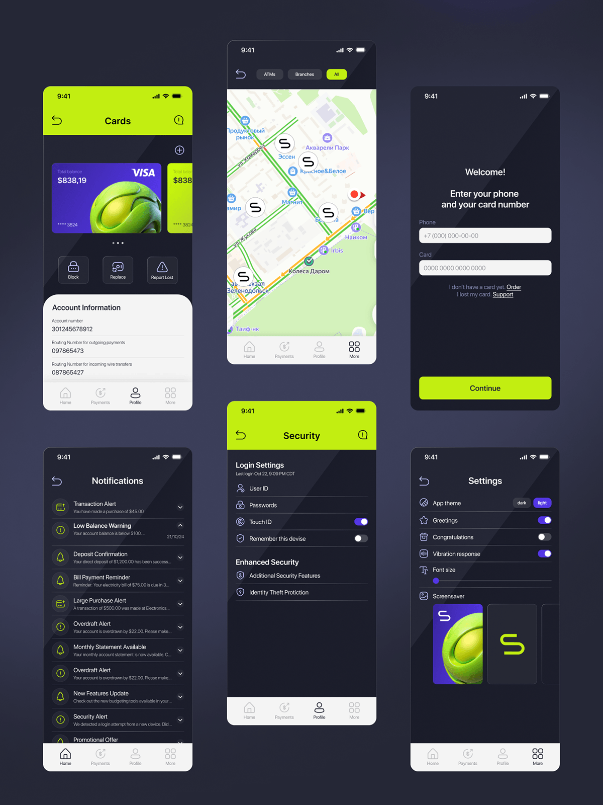 Sfera - fintech app — Изображение №16 — Интерфейсы на Dprofile
