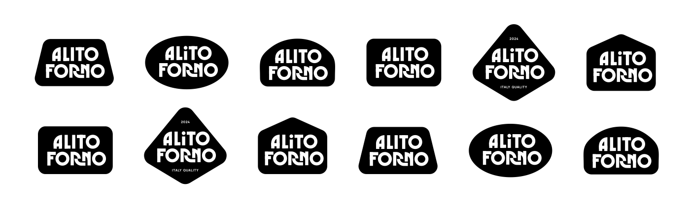 LOGO – ALITO FORNO — Изображение №4 — Брендинг, Графика на Dprofile