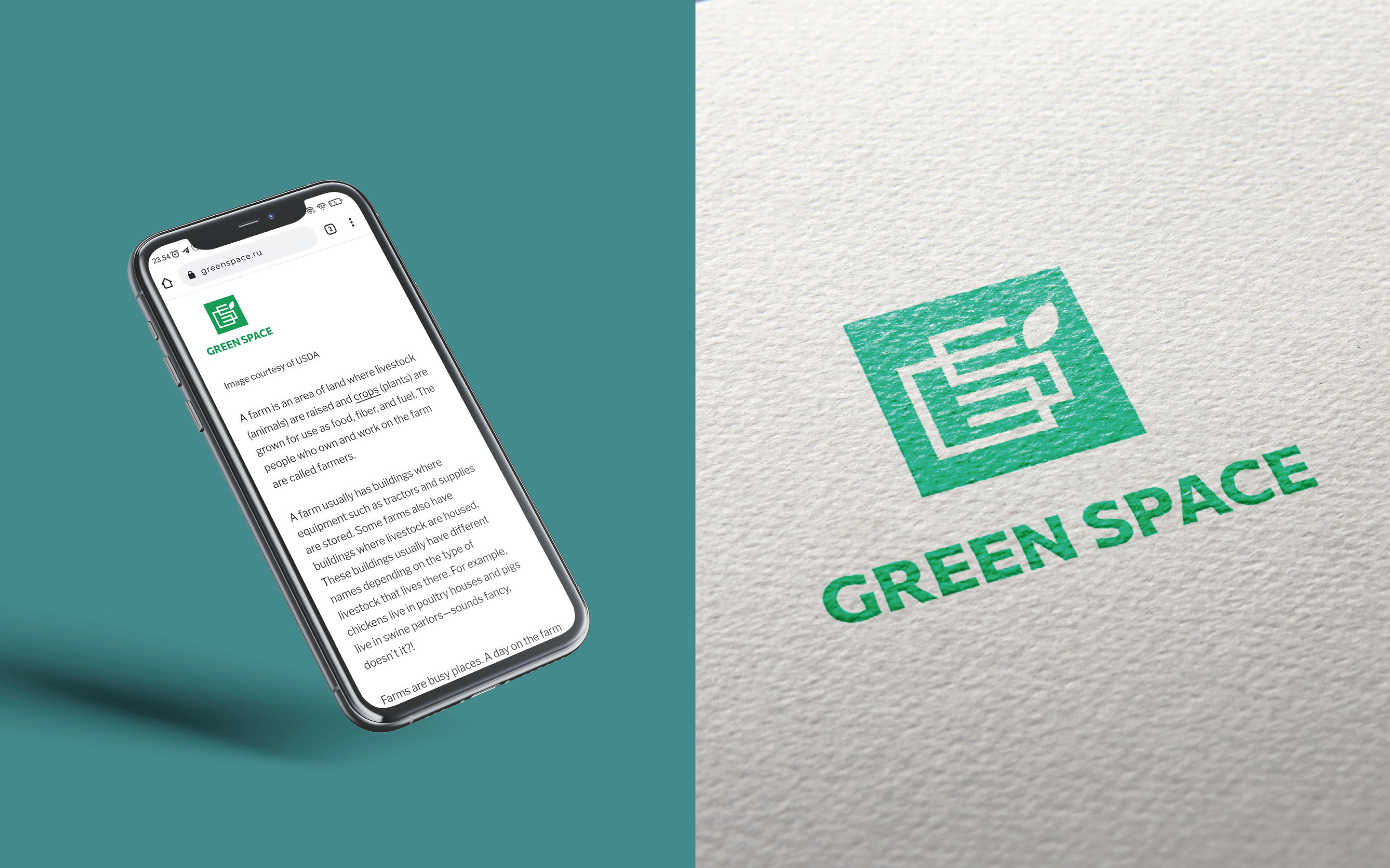 Green Space | разработка логотипа бренда — Изображение №4 — Брендинг на Dprofile