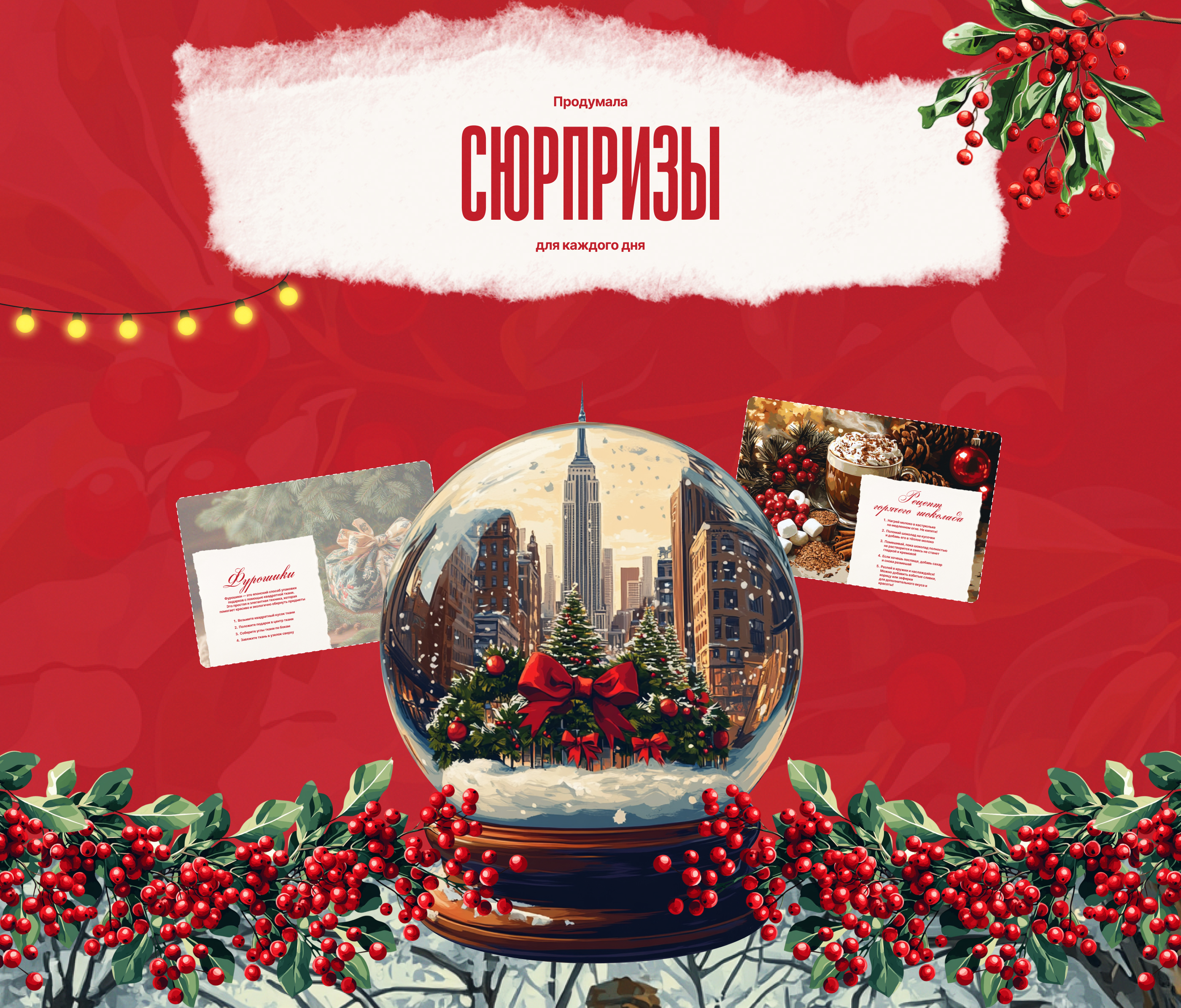 Дизайн новогоднего адвент-календаря — Изображение №7 — Иллюстрация, Графика на Dprofile