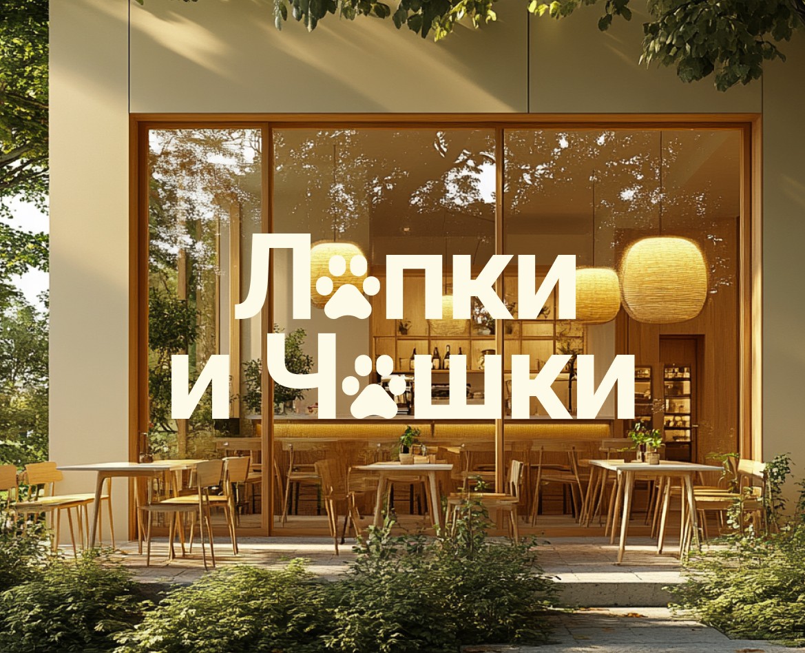 Дизайн сайта для котокафе «Лапки и Чашки» на Dprofile