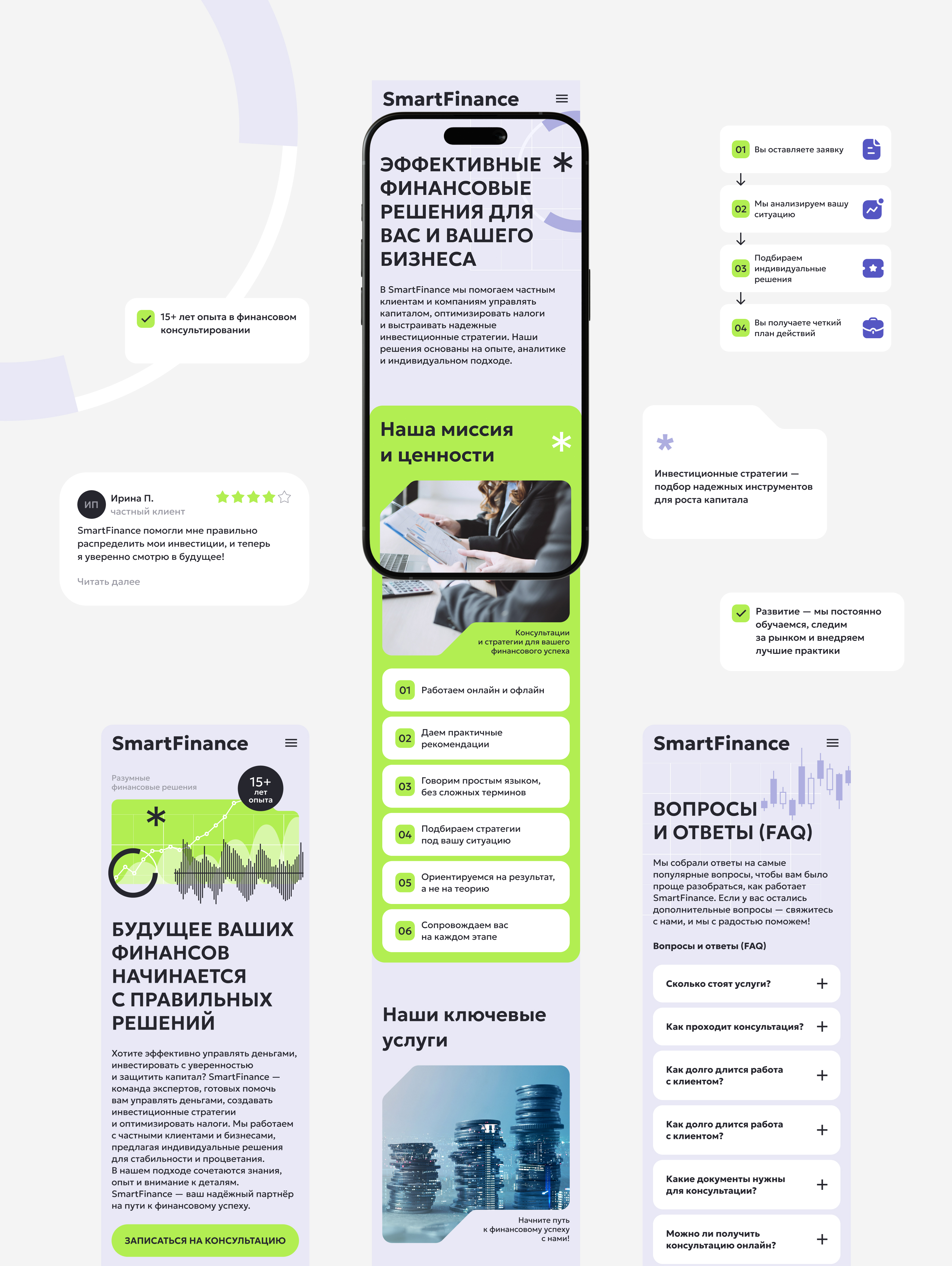 Корпоративный сайт для финансовой компании SmartFinance — Изображение №6 — Интерфейсы на Dprofile