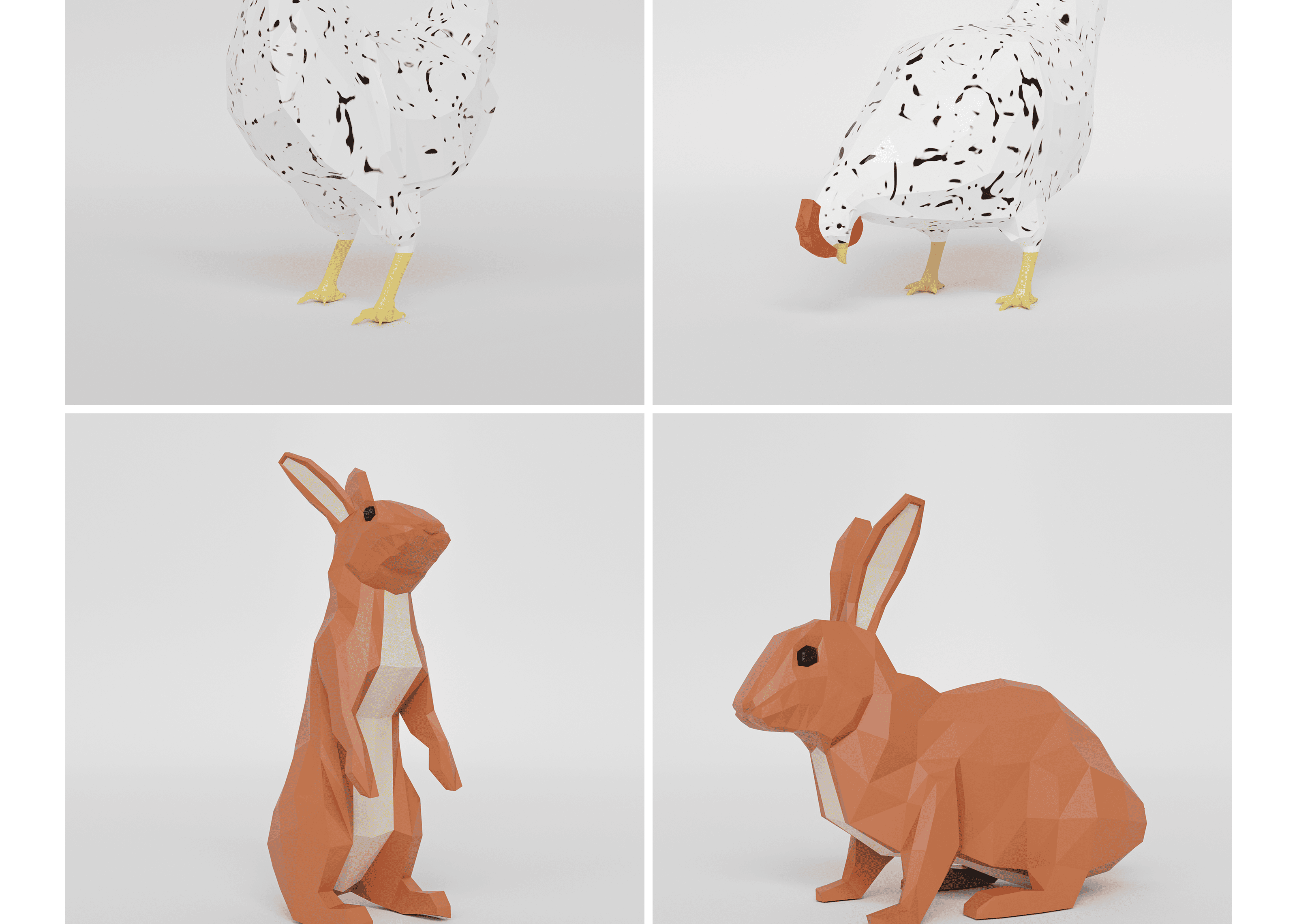 Концепт-сцена в стиле low-poly — Изображение №9 — Иллюстрация, 3D на Dprofile