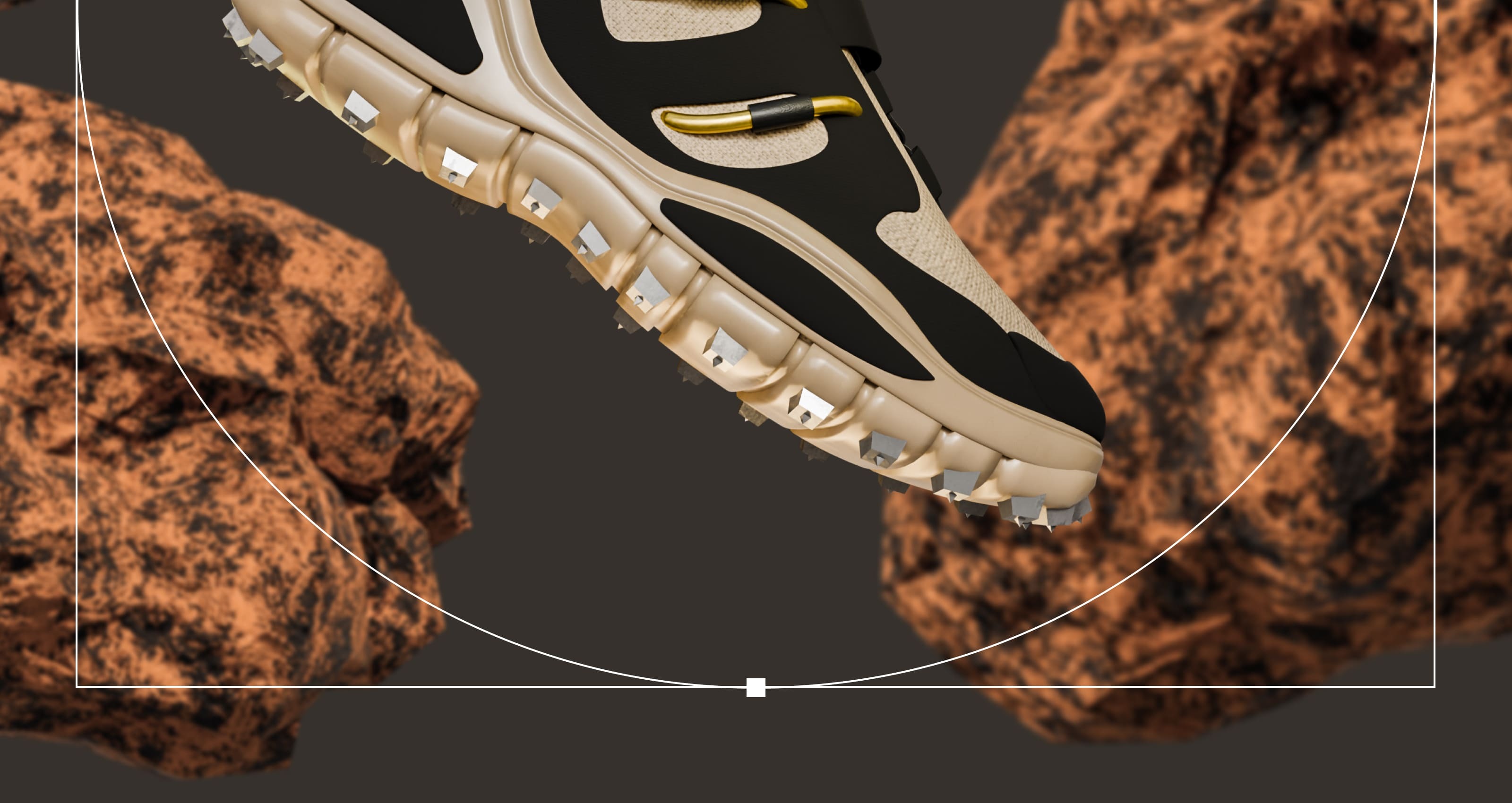 Sci-fi Sneaker Hard Surface modeling — Изображение №2 — Иллюстрация, 3D на Dprofile