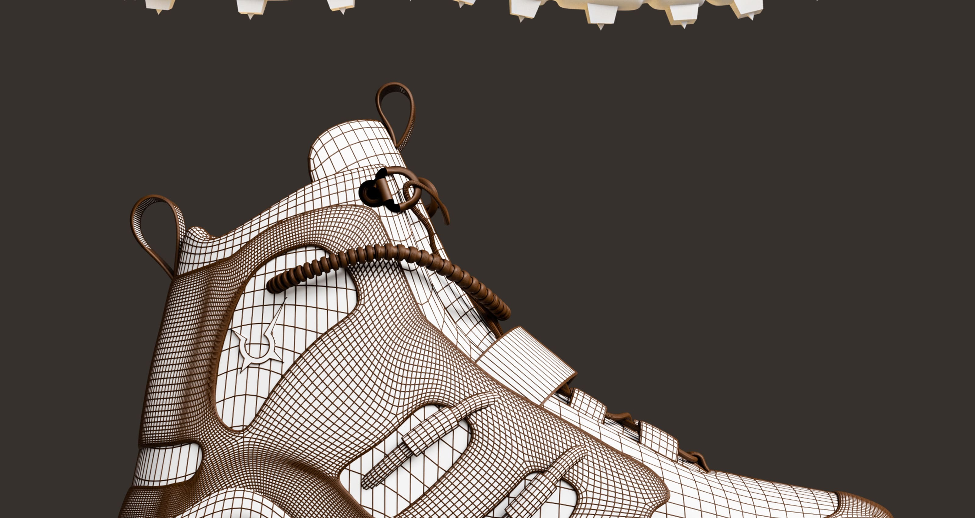 Sci-fi Sneaker Hard Surface modeling — Изображение №9 — Иллюстрация, 3D на Dprofile
