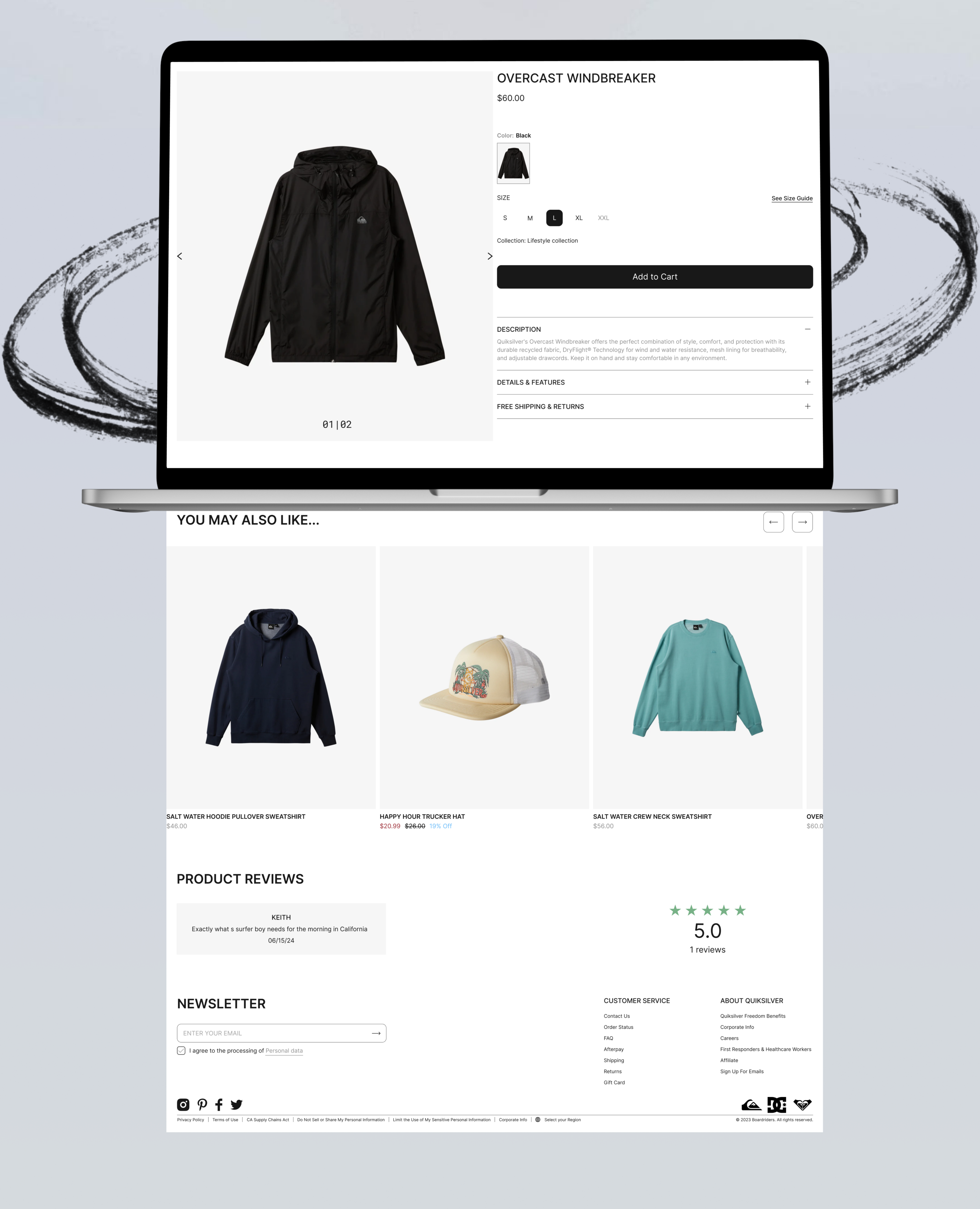 Quiksilver | E-commerce redesign — Изображение №12 — Интерфейсы на Dprofile
