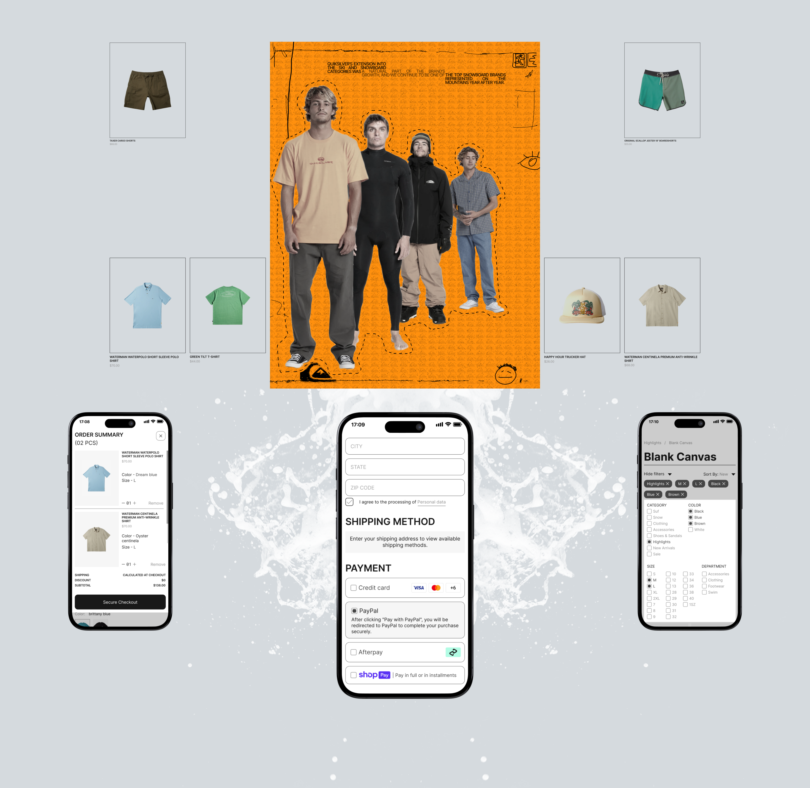 Quiksilver | E-commerce redesign — Изображение №16 — Интерфейсы на Dprofile