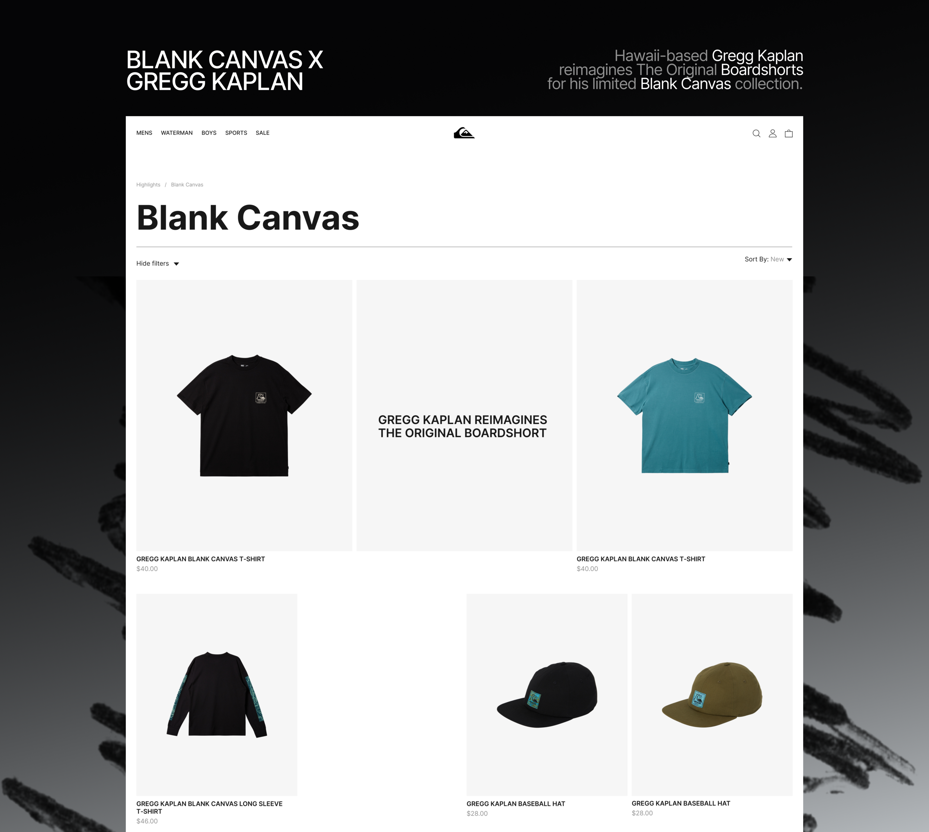 Quiksilver | E-commerce redesign — Изображение №7 — Интерфейсы на Dprofile