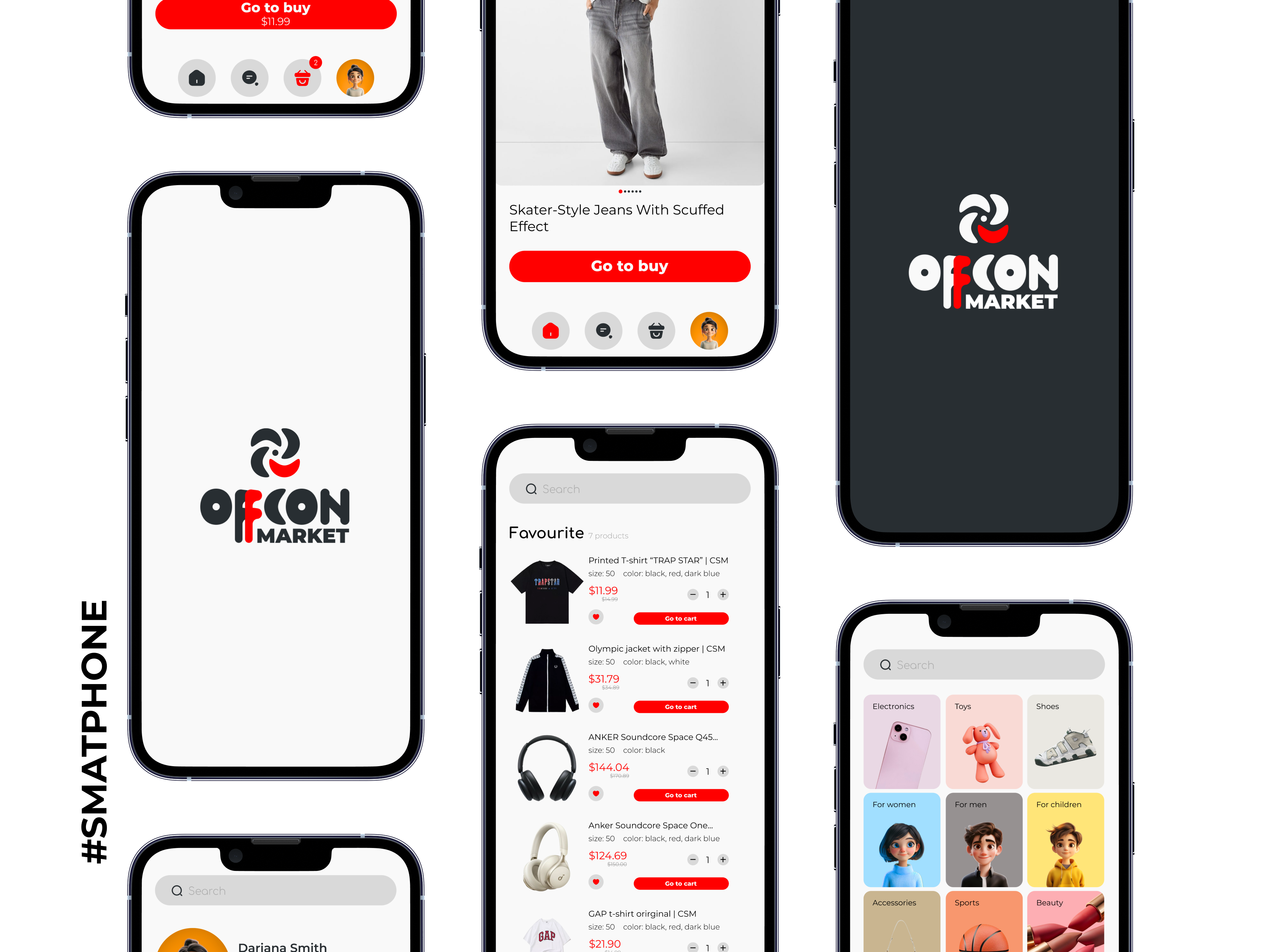 OFFCON - MARKETPLACE — Изображение №4 — Интерфейсы, Брендинг на Dprofile