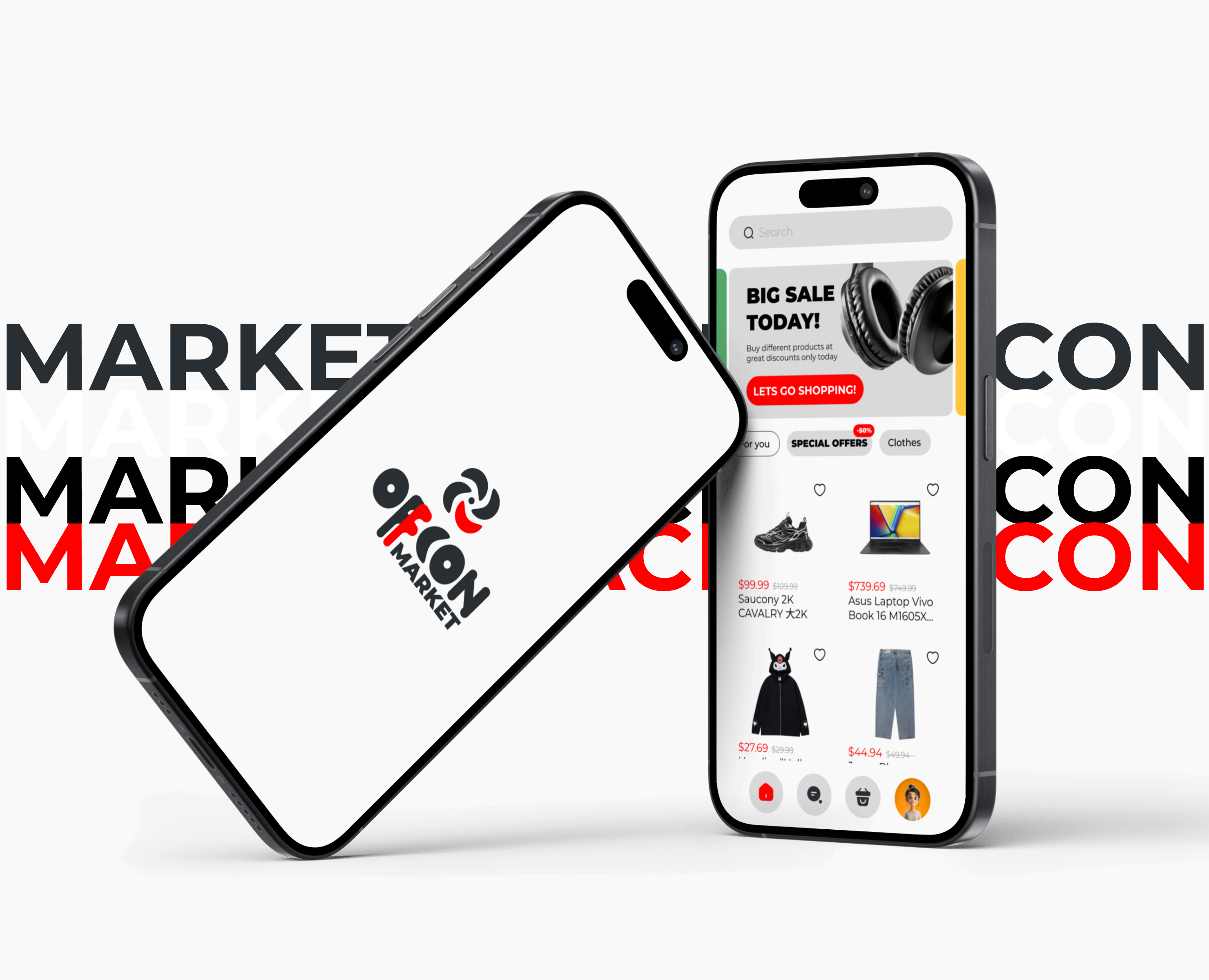 OFFCON - MARKETPLACE — Интерфейсы, Брендинг на Dprofile